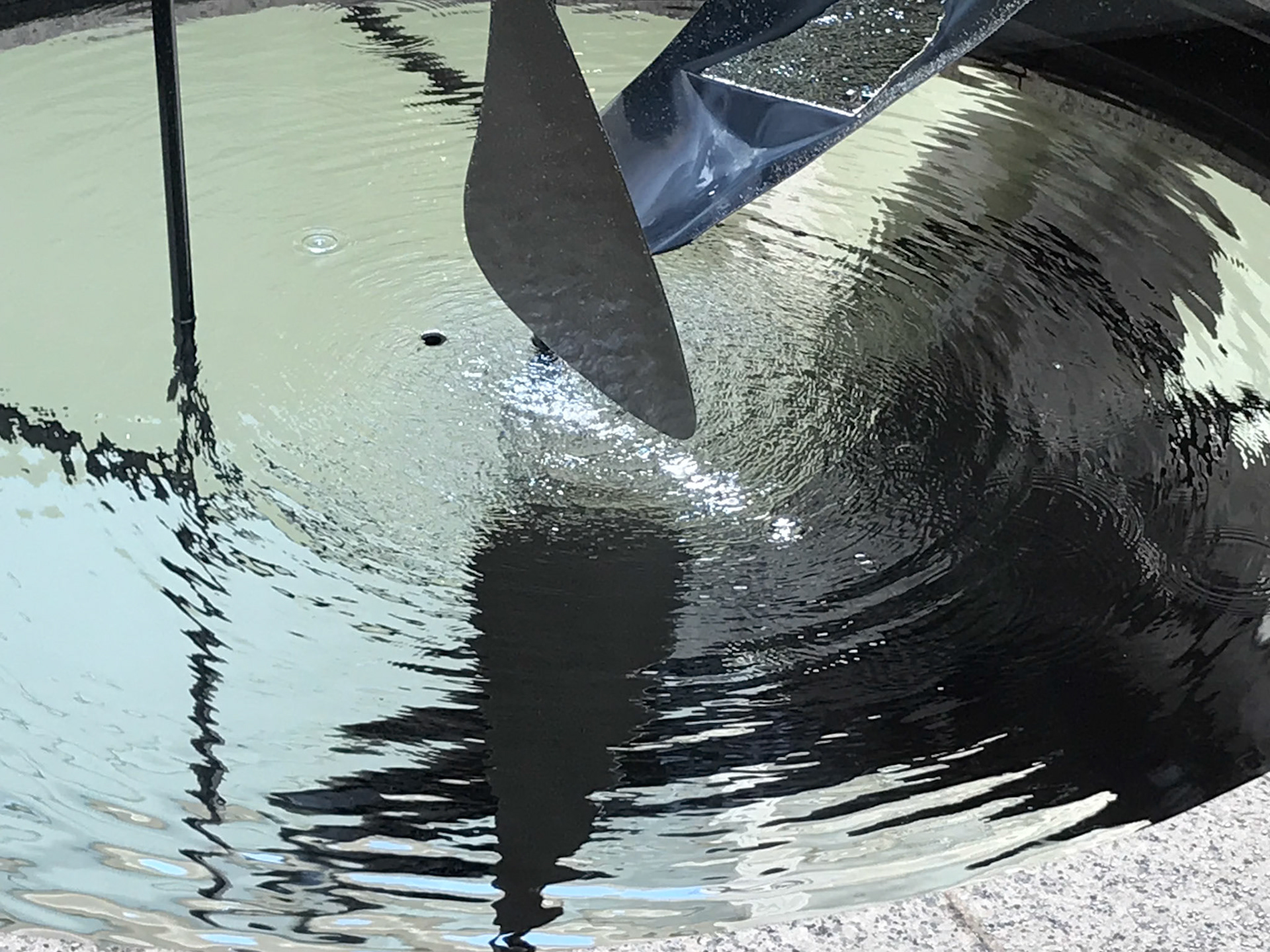 Calder Mercury Fountain, Fundació Joan Miró, 2019