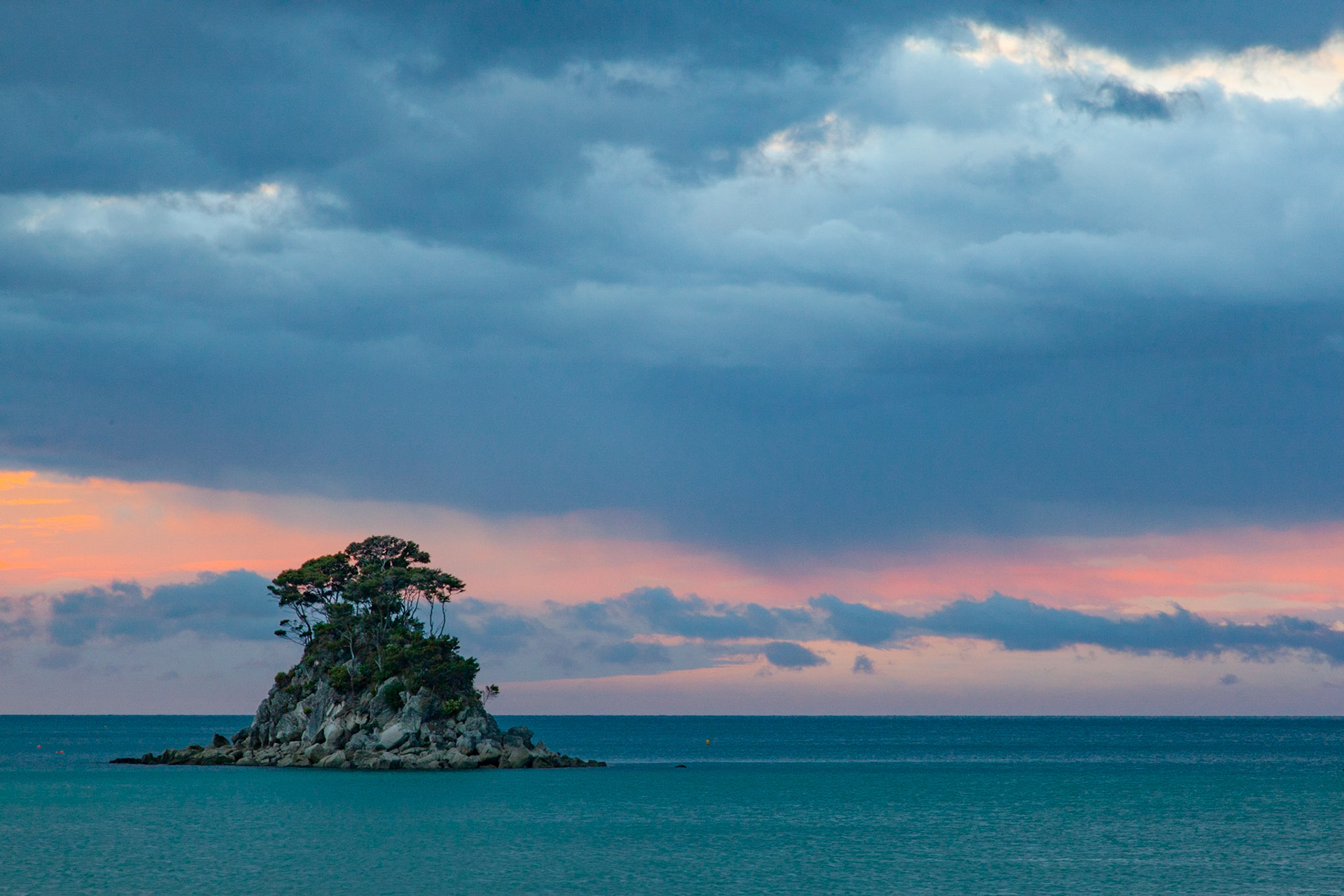 Islet, Tasman Bay, 2017