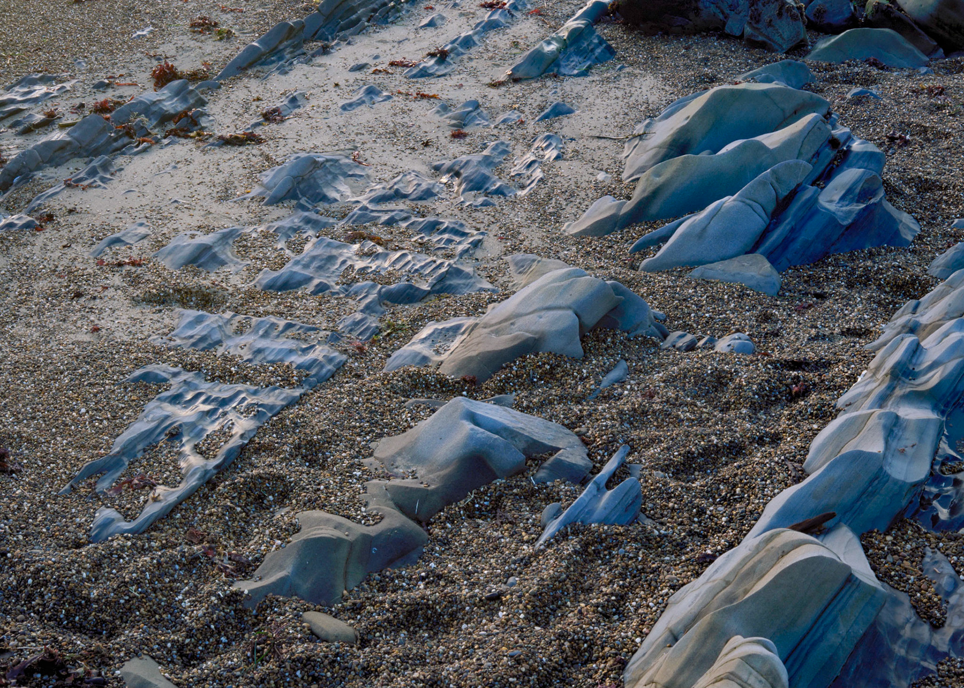 Rock Lines, Pebble Beach, 2003