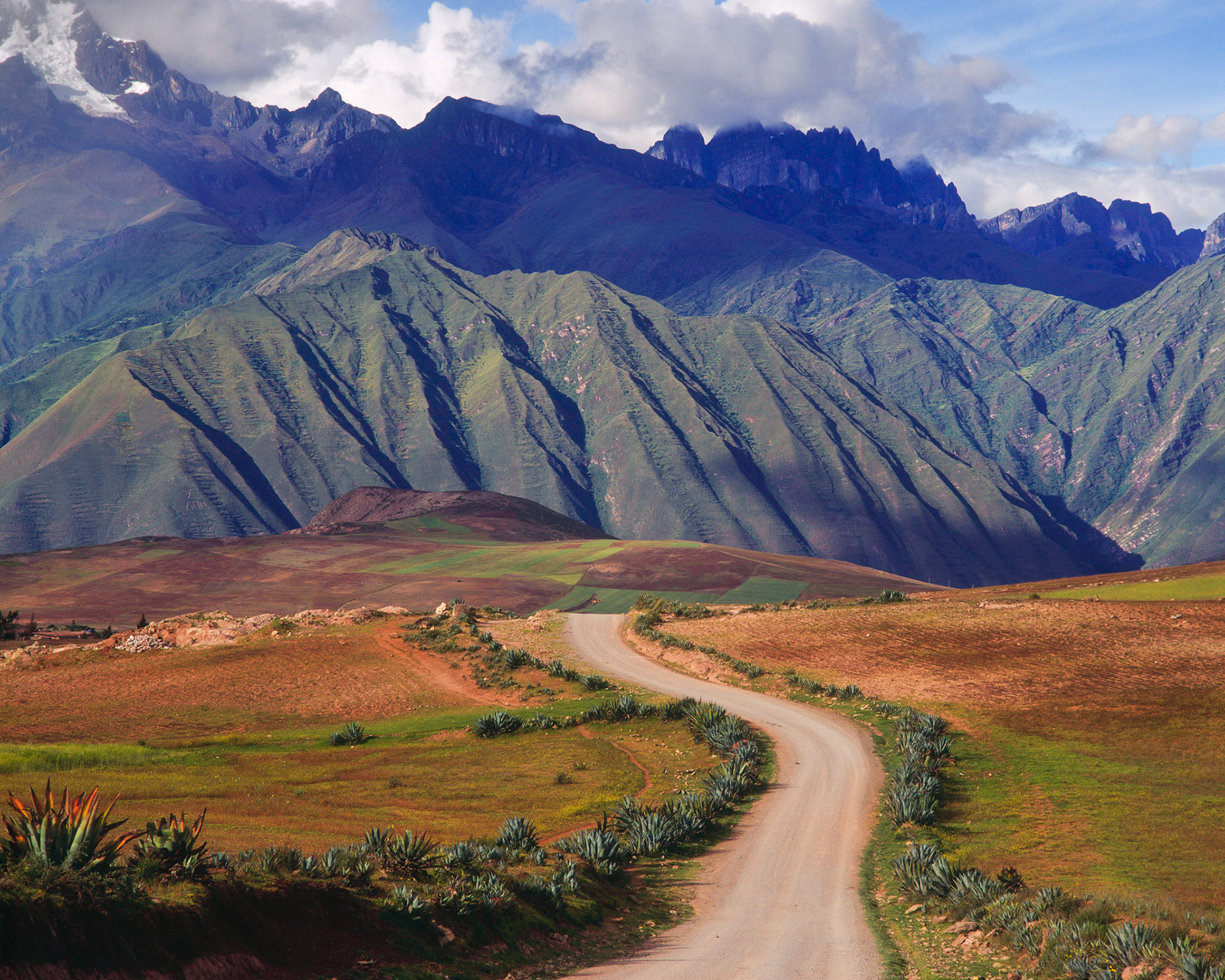 Road to Moray, Peru, 2009