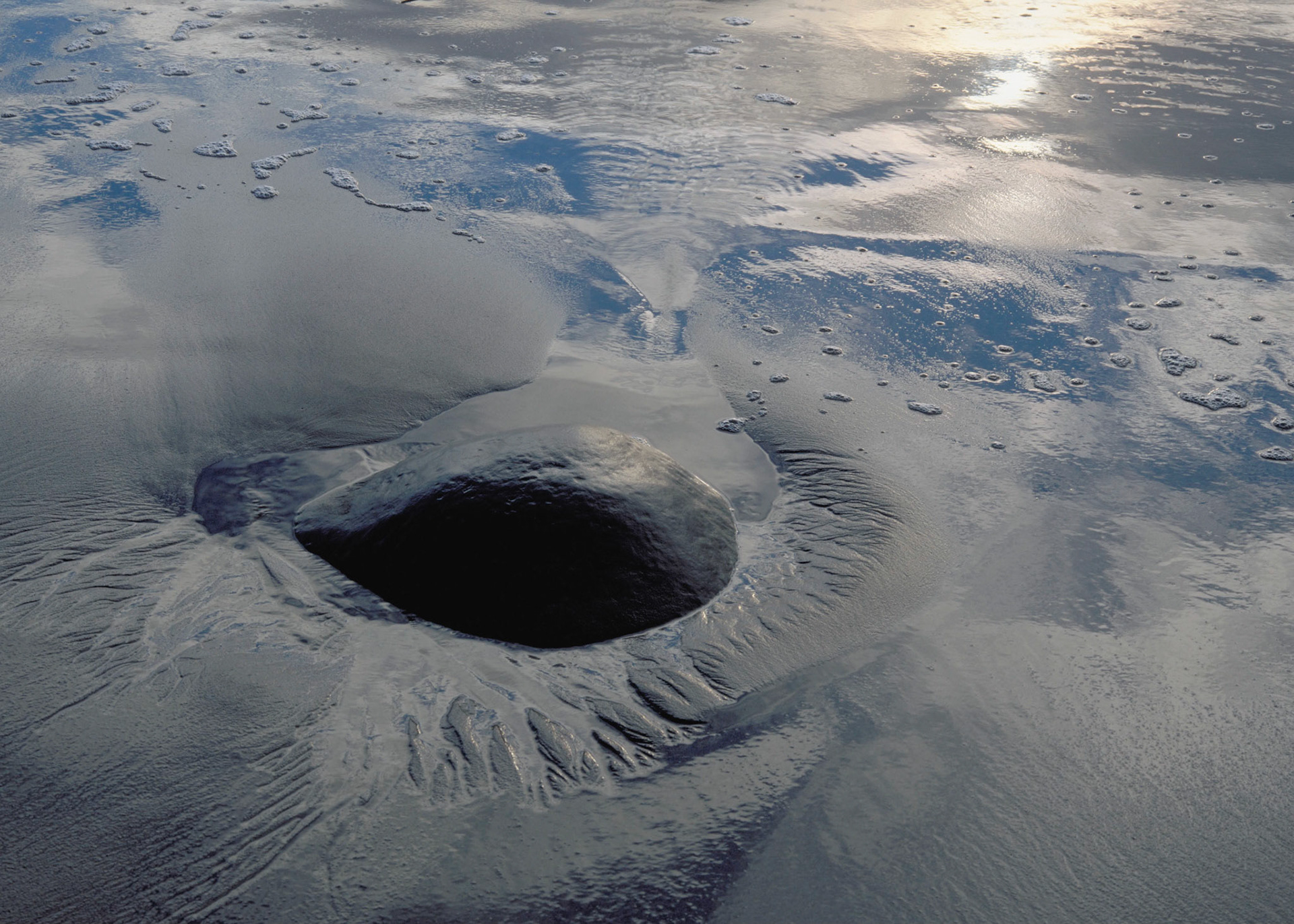 Submerged Boulder, Point Arena 2001