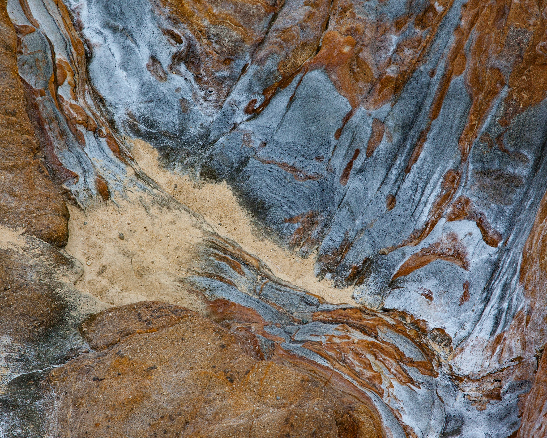 Sand and Rock, Point Lobos, 2010