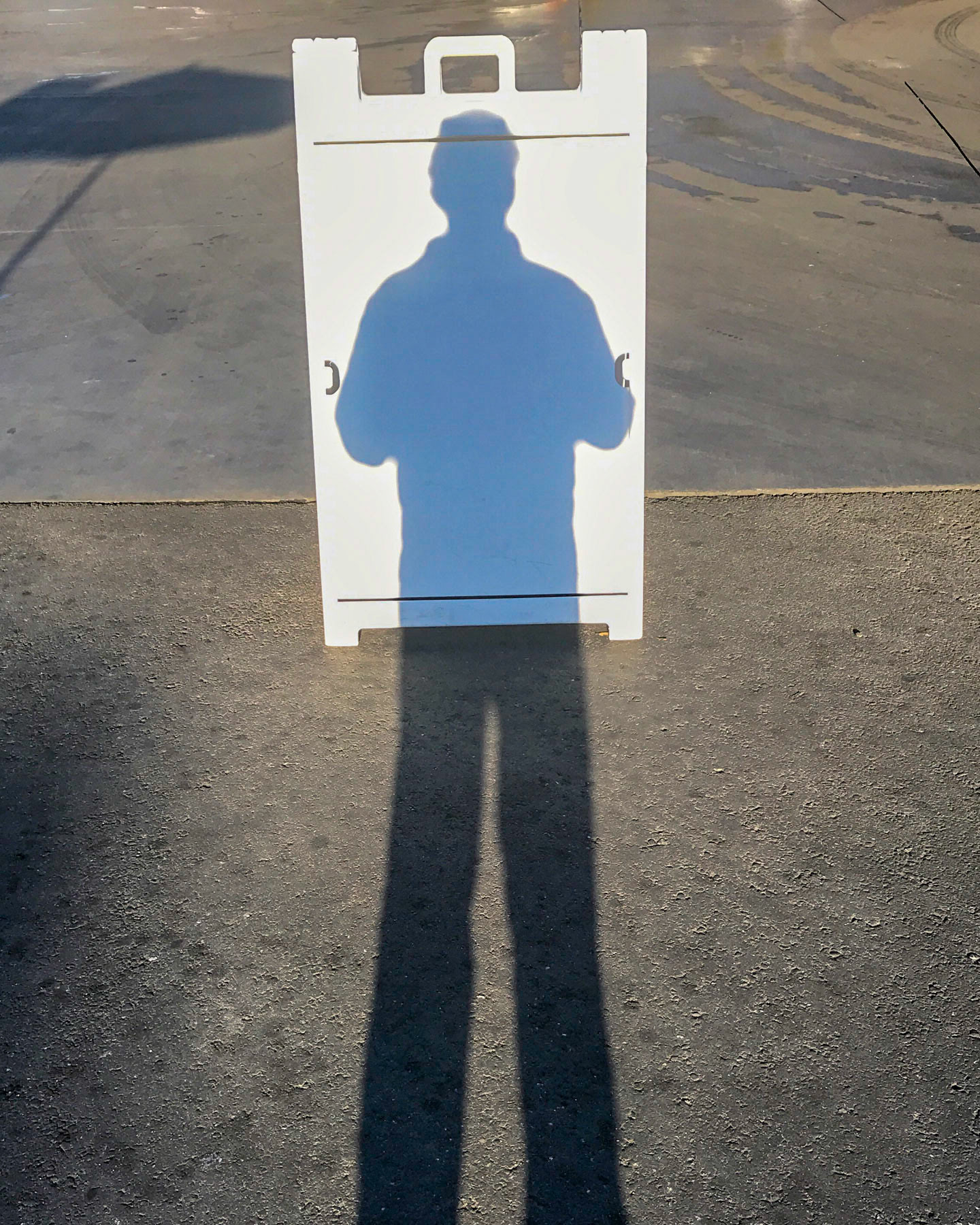 Shadow Portrait, Mountain View, 2020