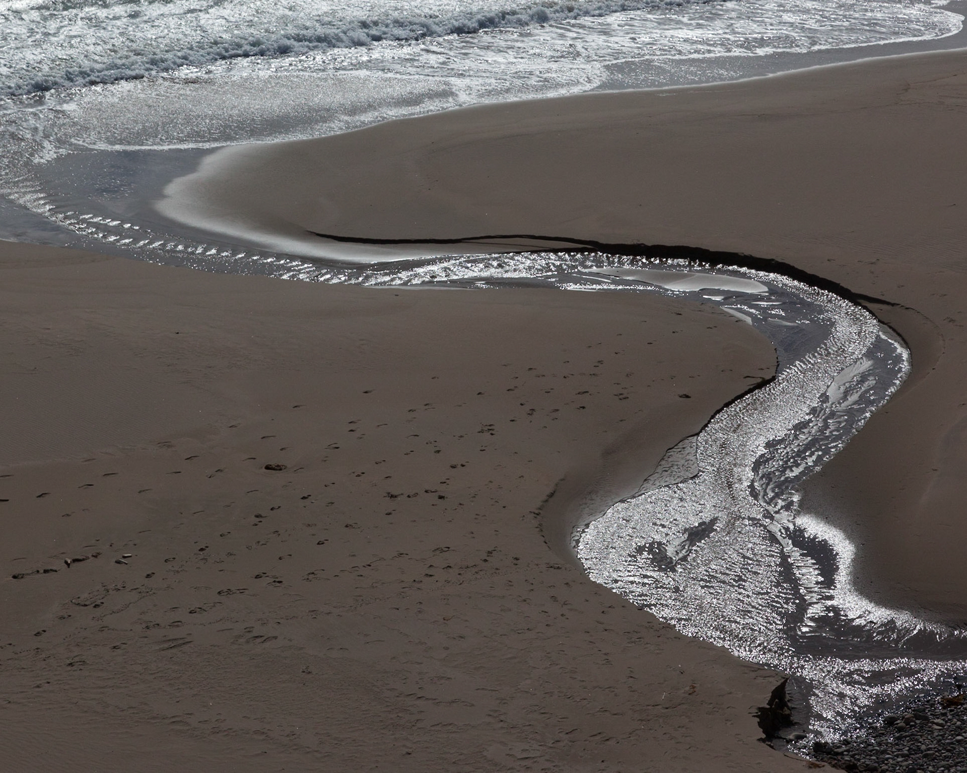 Stream, Point Arena, 2016