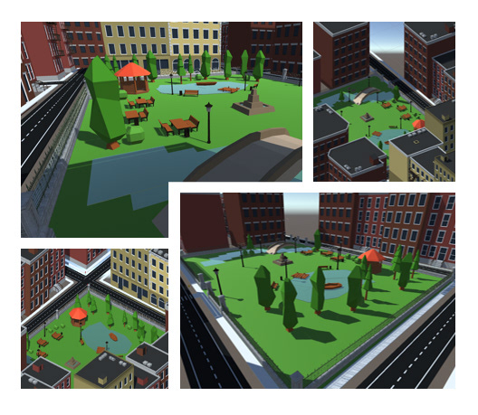 Mockup 3D Enviroment