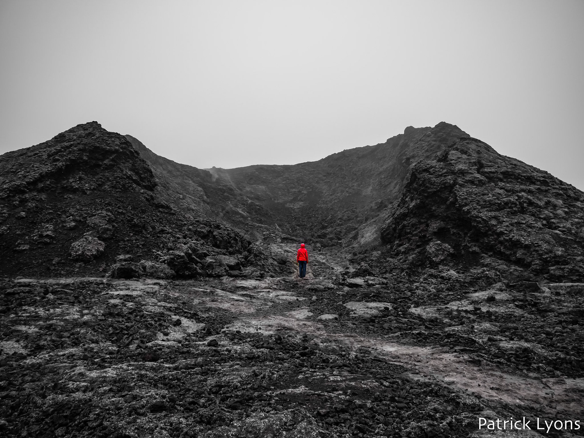 Cindercone in Iceland