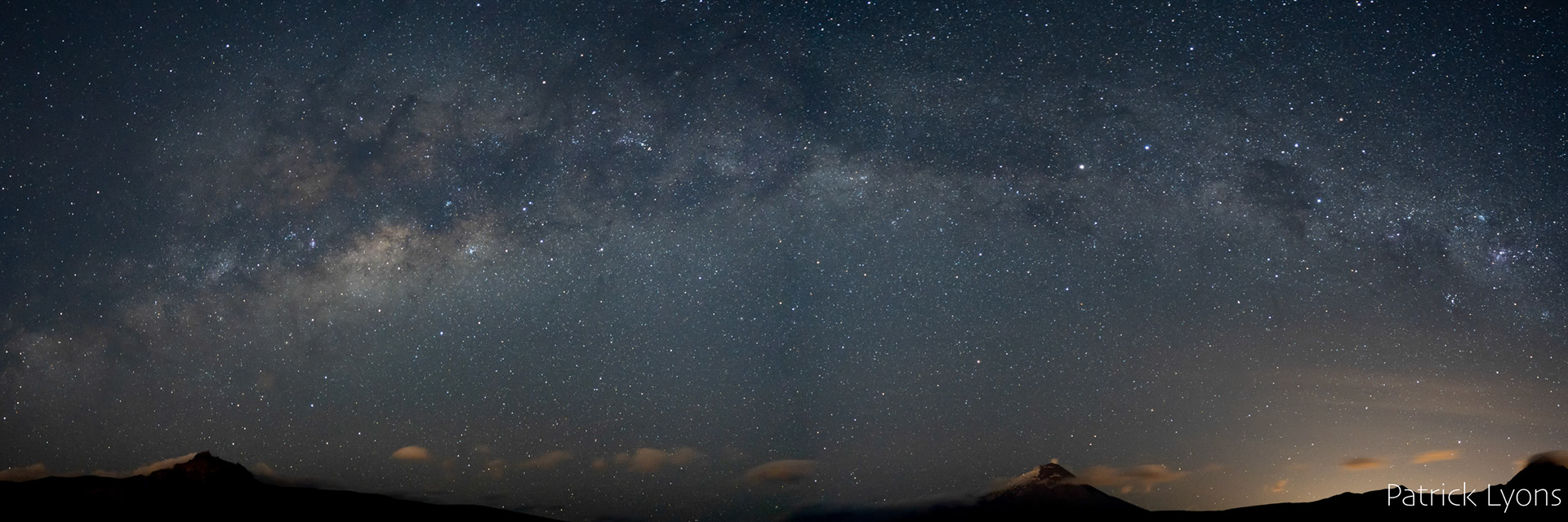 Milky Way over Cotopaxi National Park