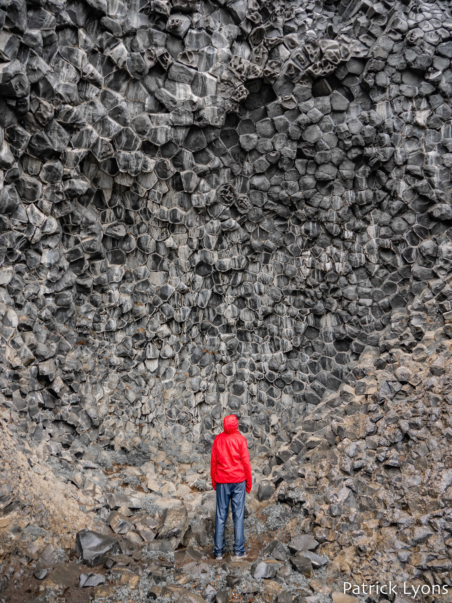 Basalt Columns in Iceland