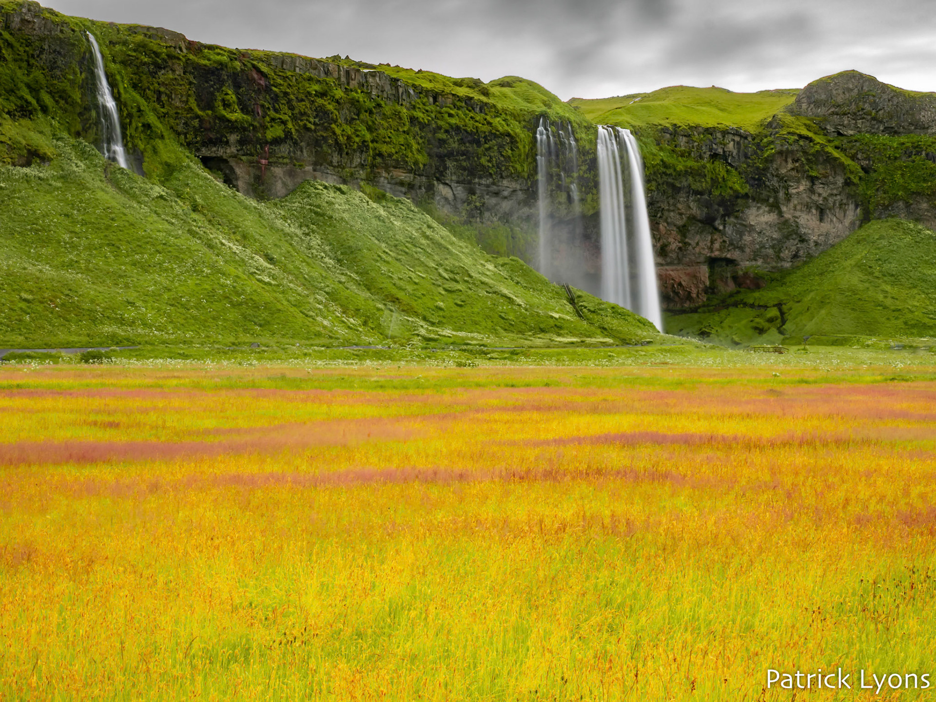 Seljalandsfoss waterfall in Iceland