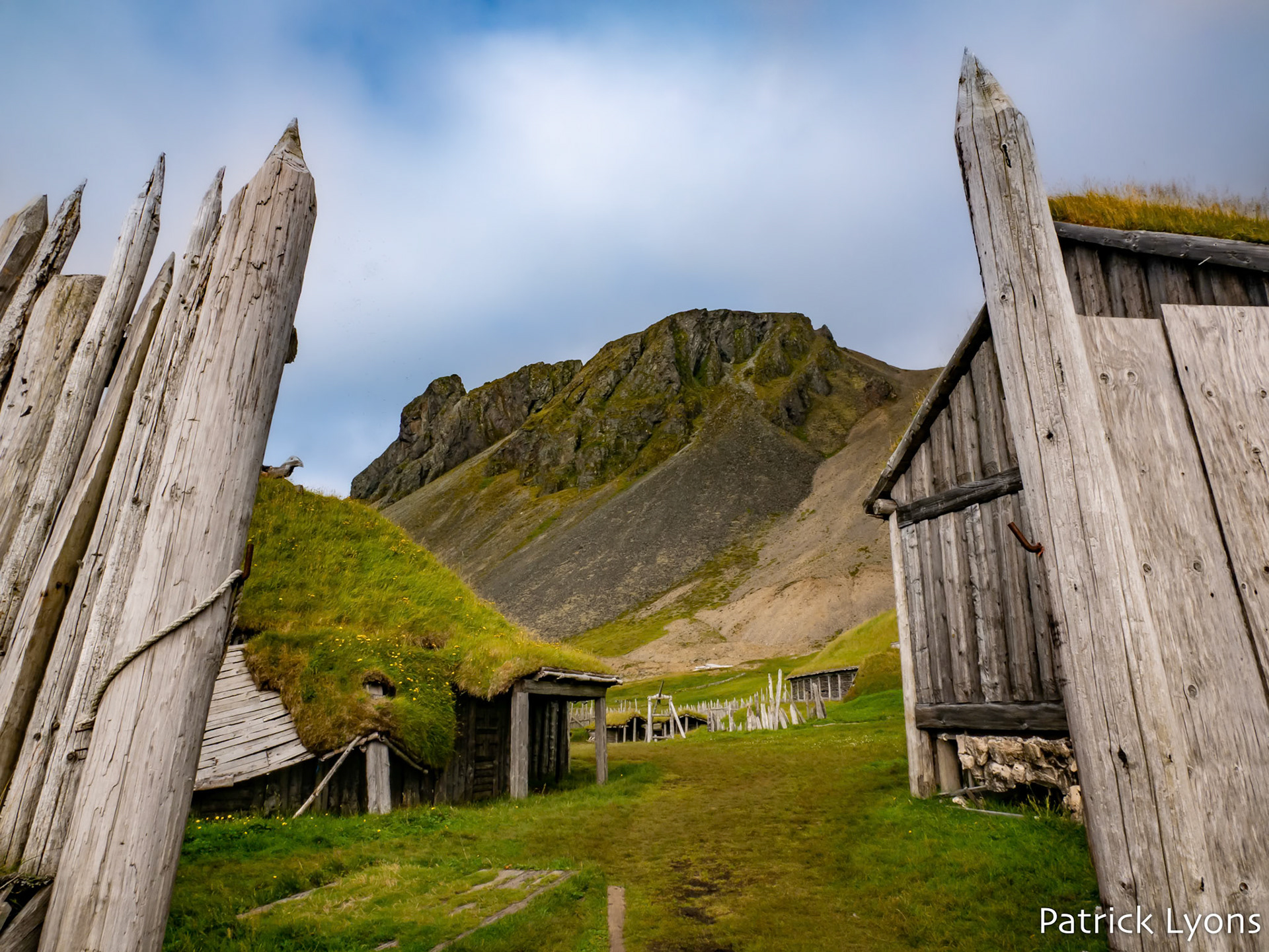 Viking Village set in Höfn, Iceland