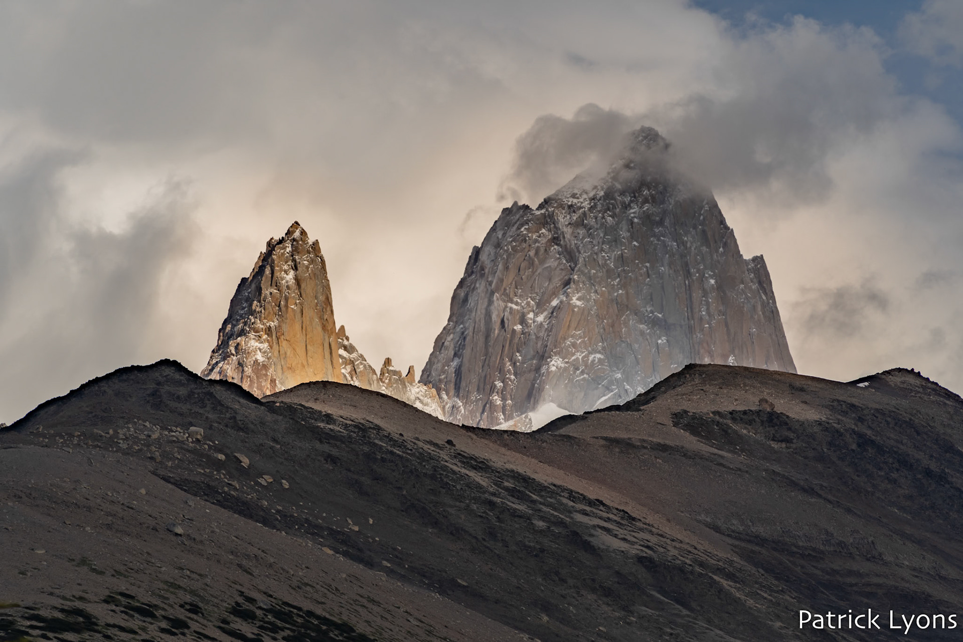 Cerro Fitz Roy and Cerro Poincenot - Los Glaciares National Park