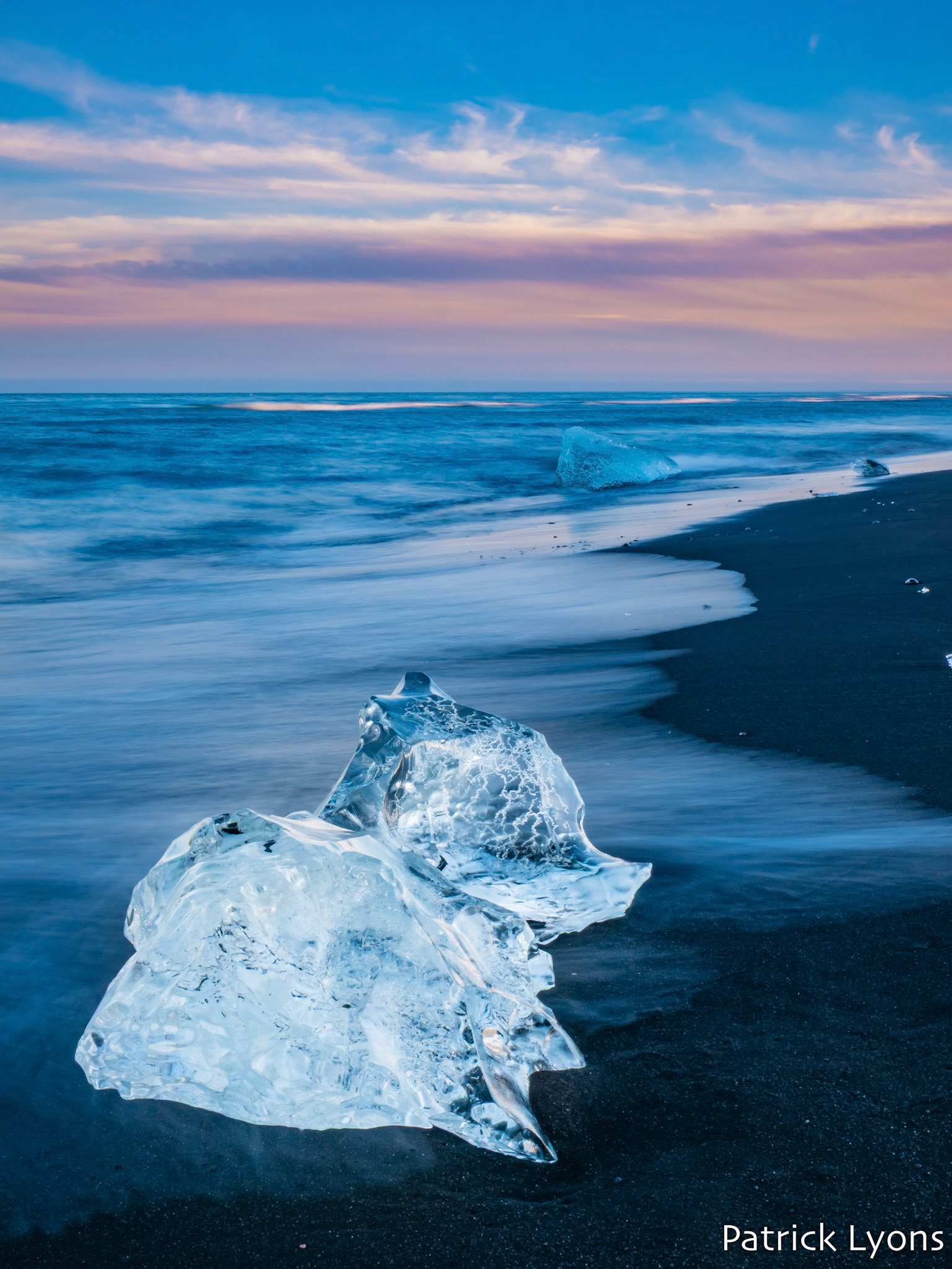 Breiðamerkursandur beach in Iceland