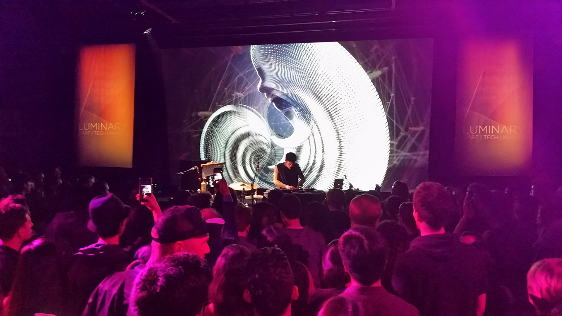Shigeto Live Visual Set, The Midway, San Francisco, 2017