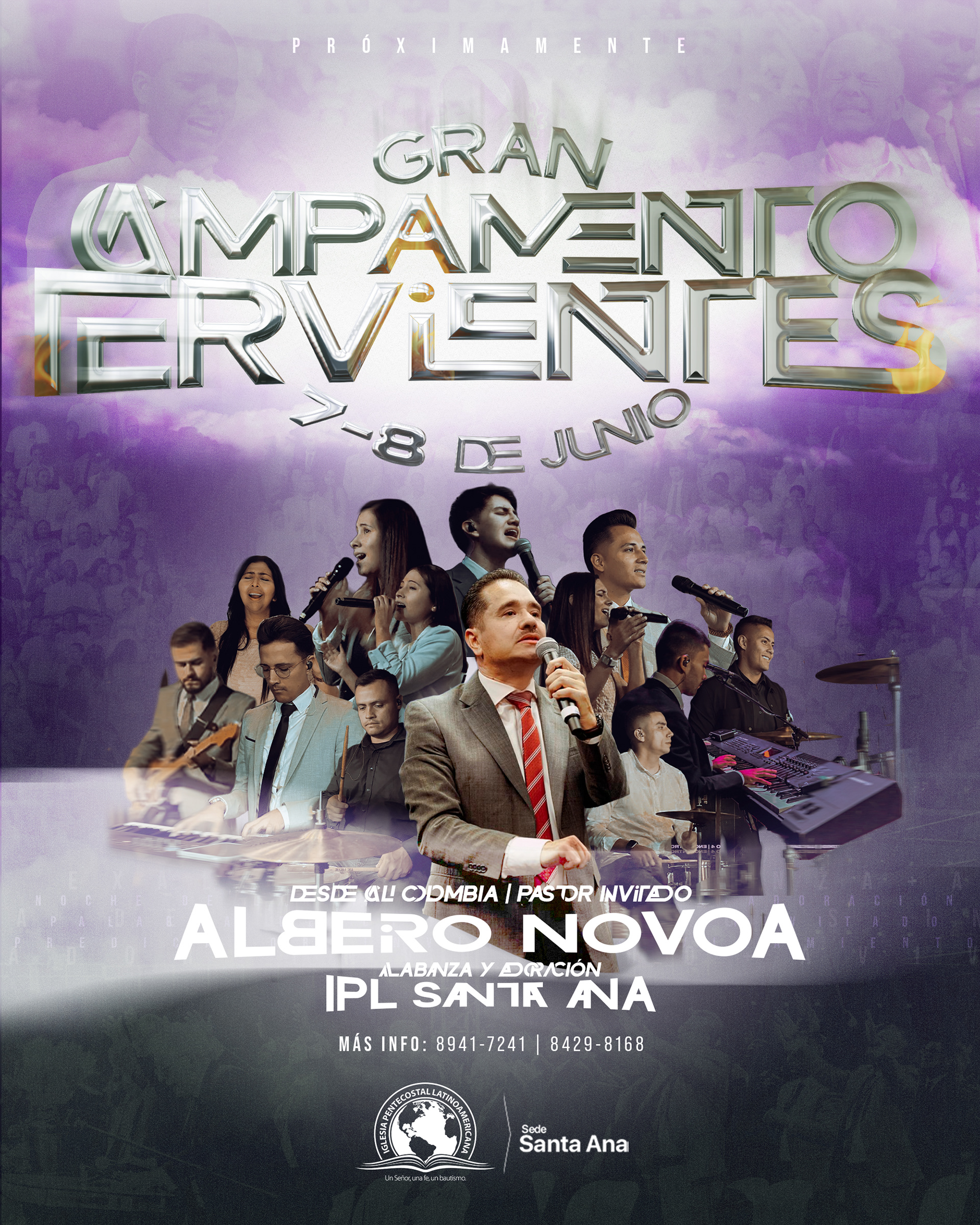 Flyer Campamento Fervientes 2025