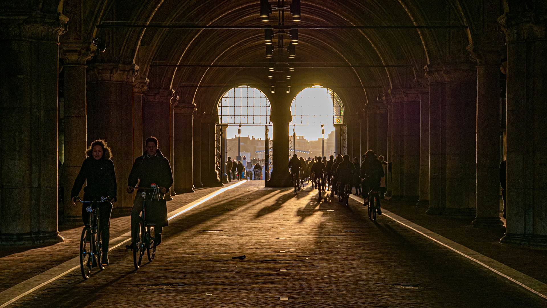 Bike path Rijskmuseum - Amsterdam - The Netherlands (2015)