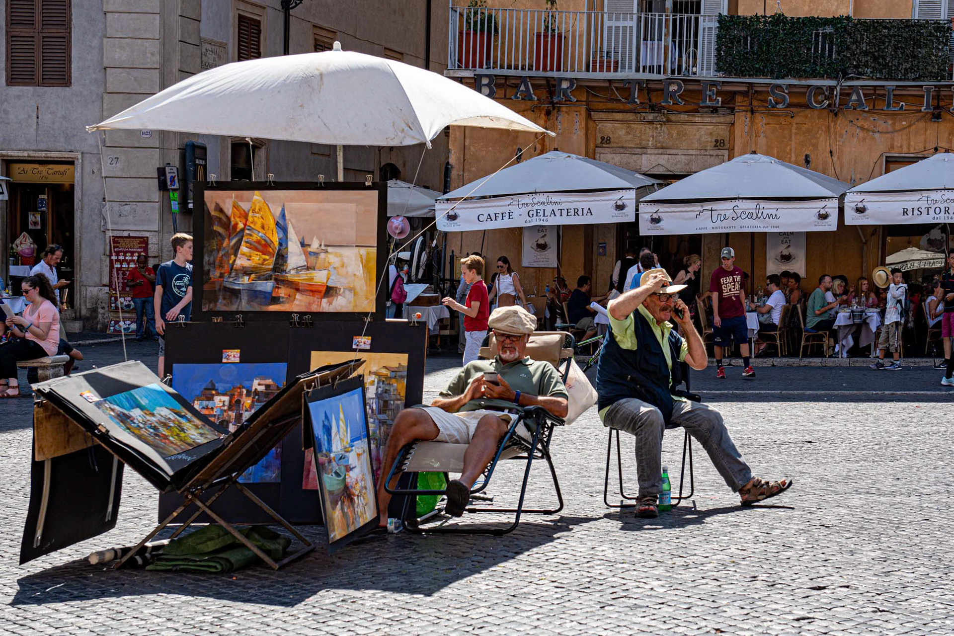 Piazza Nivona - Rome - Italy (2017)
