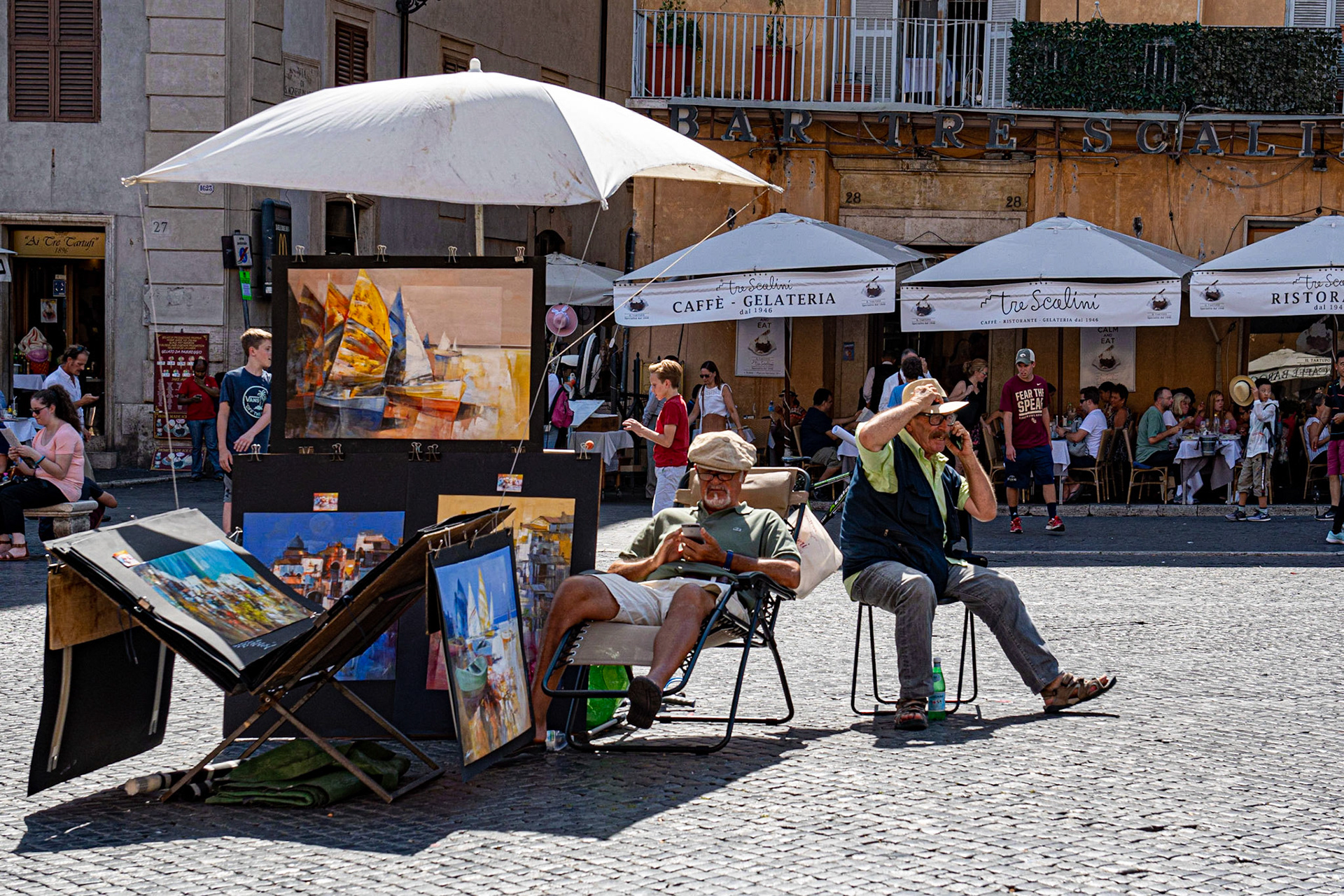 Piazza Nivona - Rome - Italy