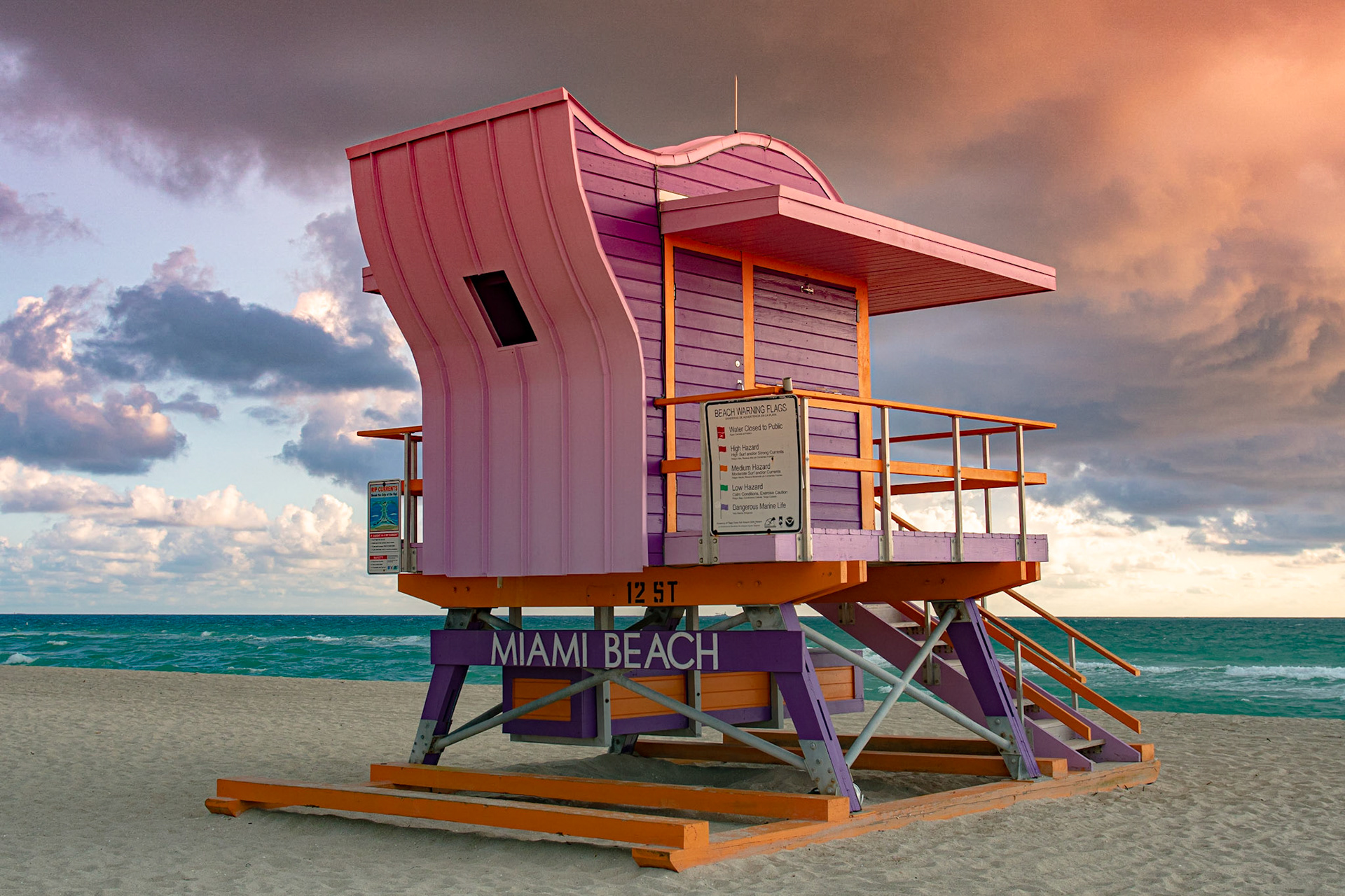 Lifeguard Tower - Miami - USA
