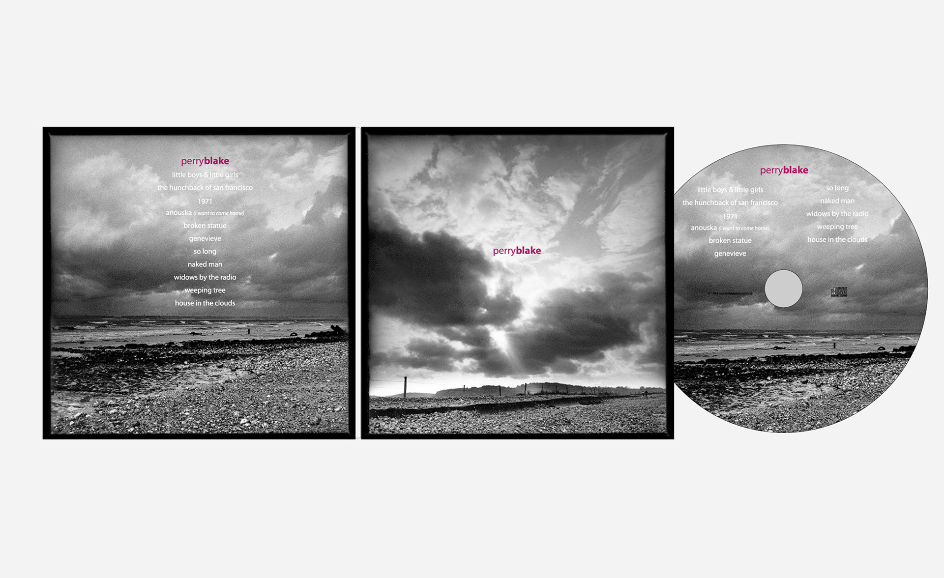 CD Perry Blake. Paper Single pack.