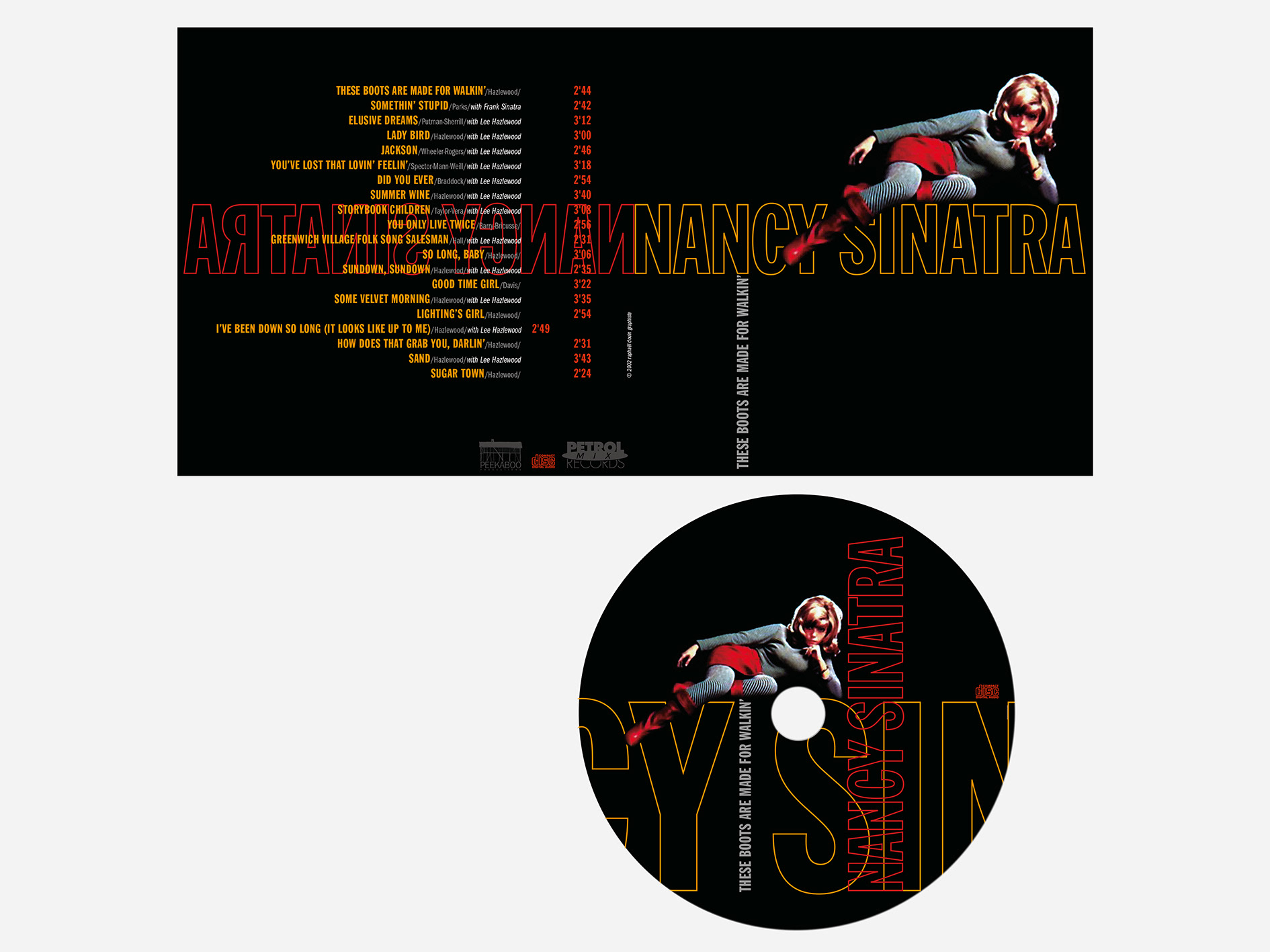 Compilation CD Nancy Sinatra. Crystal pack.