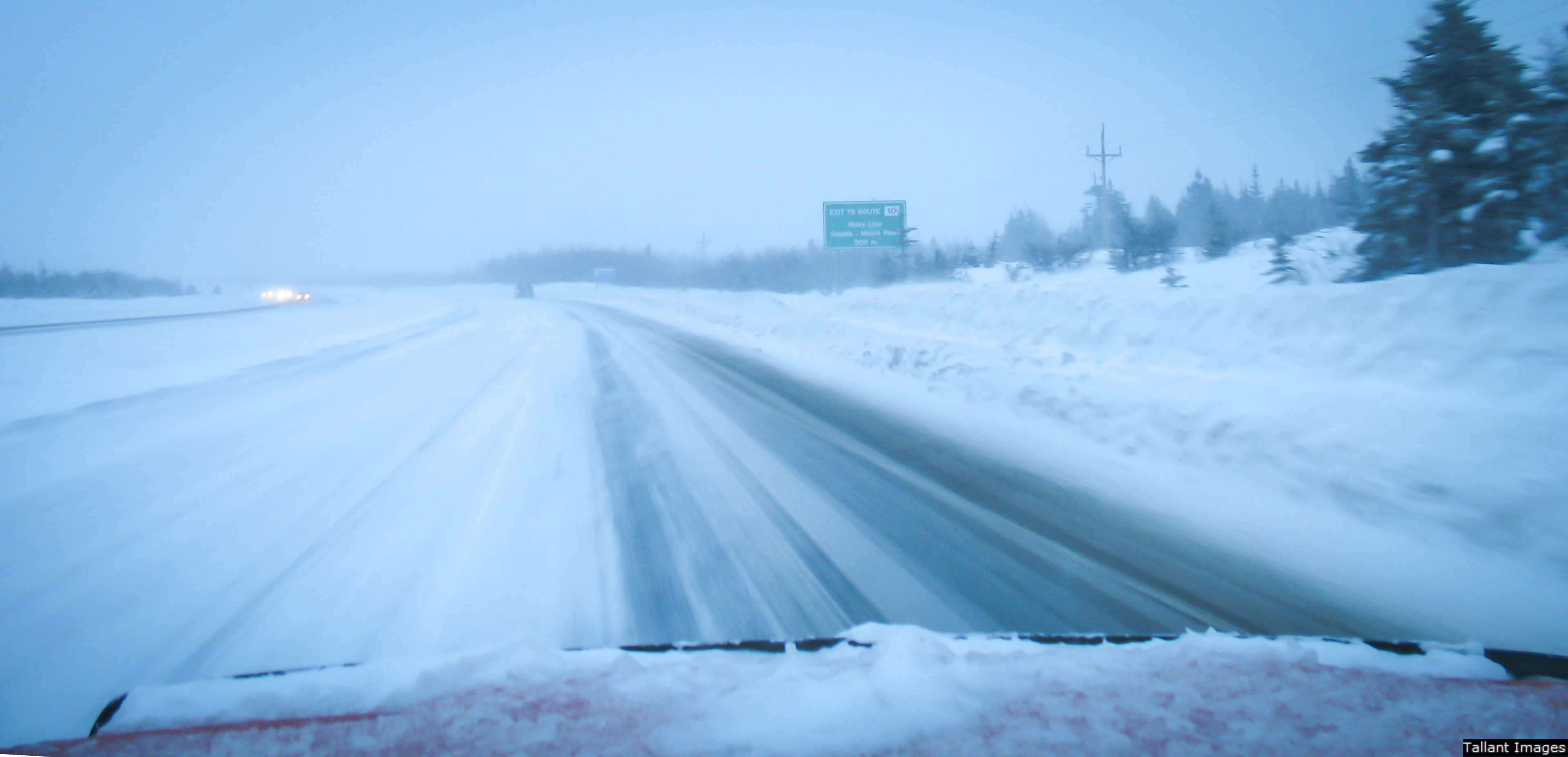 Road to St. John´s Winter