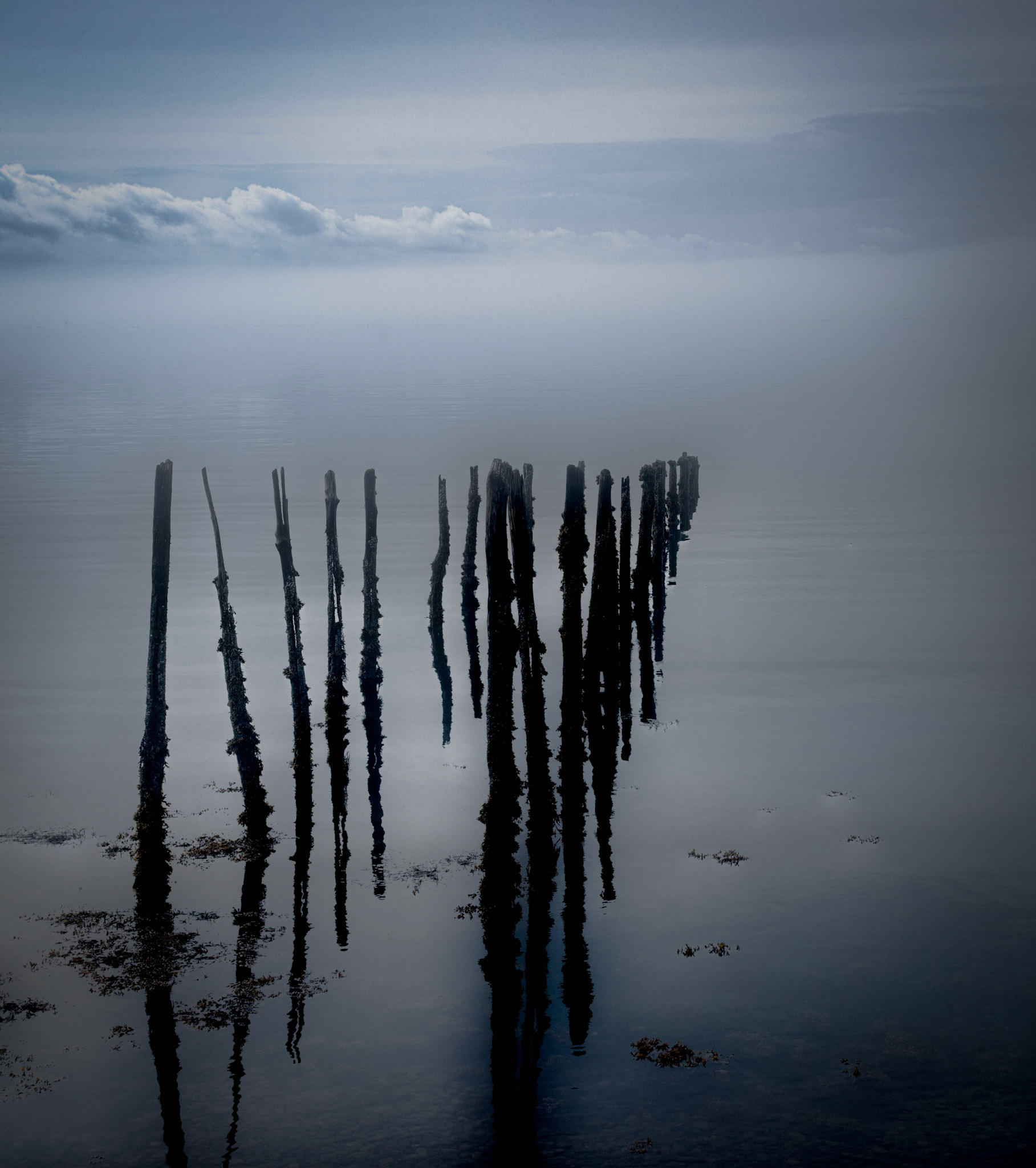 Pier-less Reflections