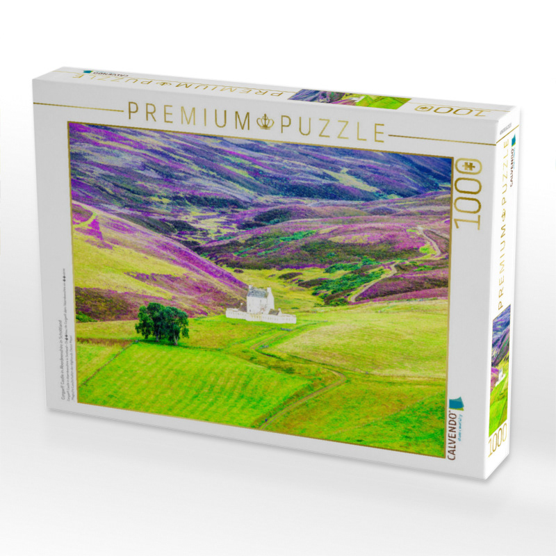 Puzzle 1000 Teile - Corgarff Castle in Aberdeenshire in Schottland