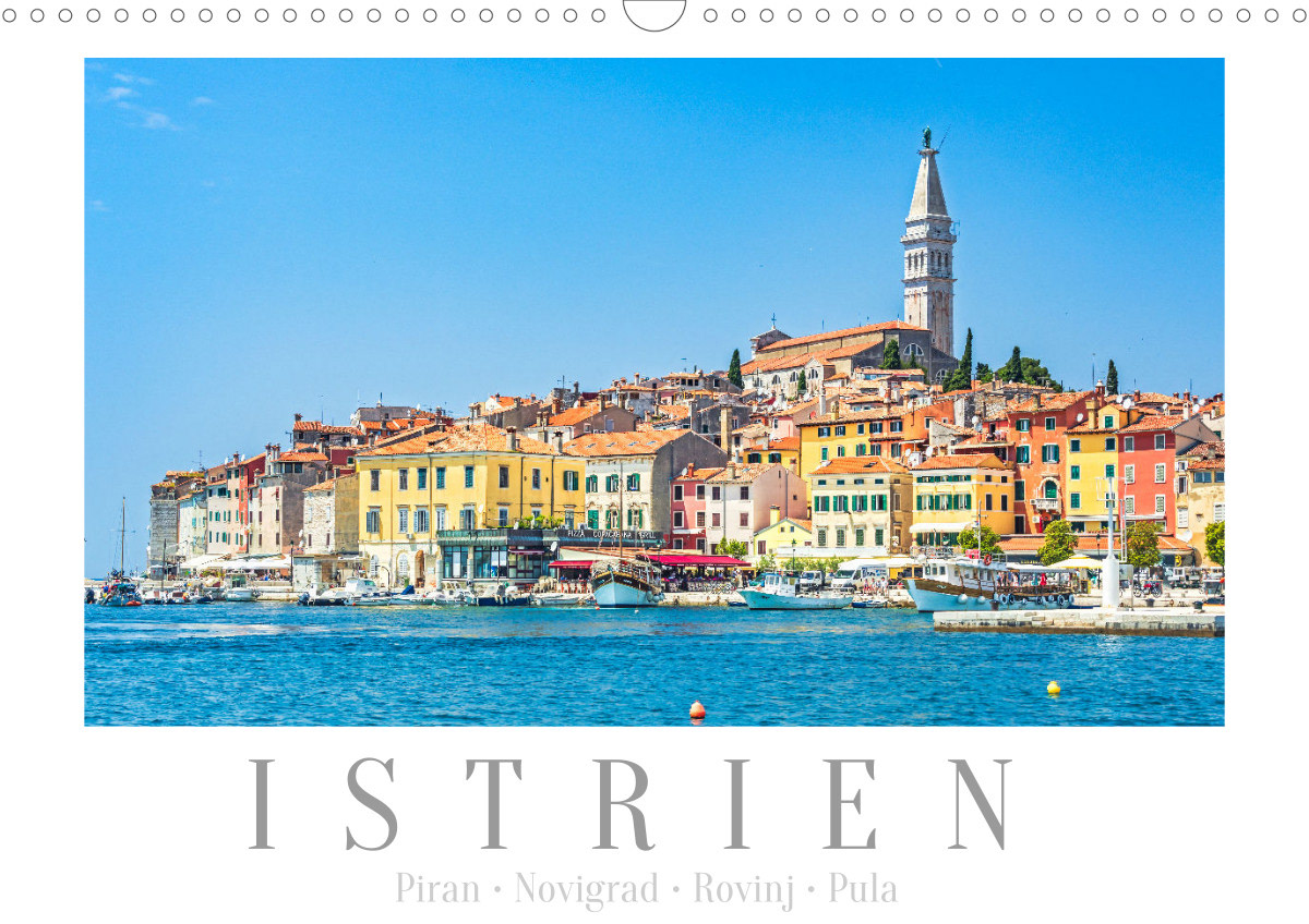 Kalender 2024 - Istrien - Piran • Novigrad • Rovinj • Pula