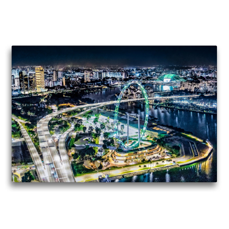 Premium Textil-Leinwand - 