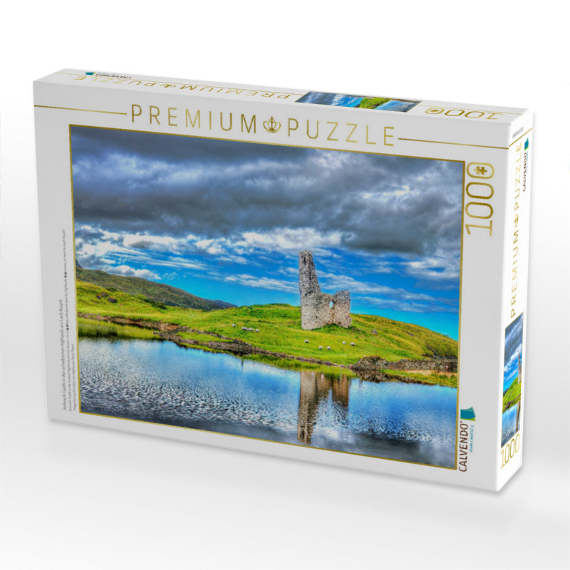 Puzzle 1000 Teile -Ardvreck Castle in den schottischen Highlands