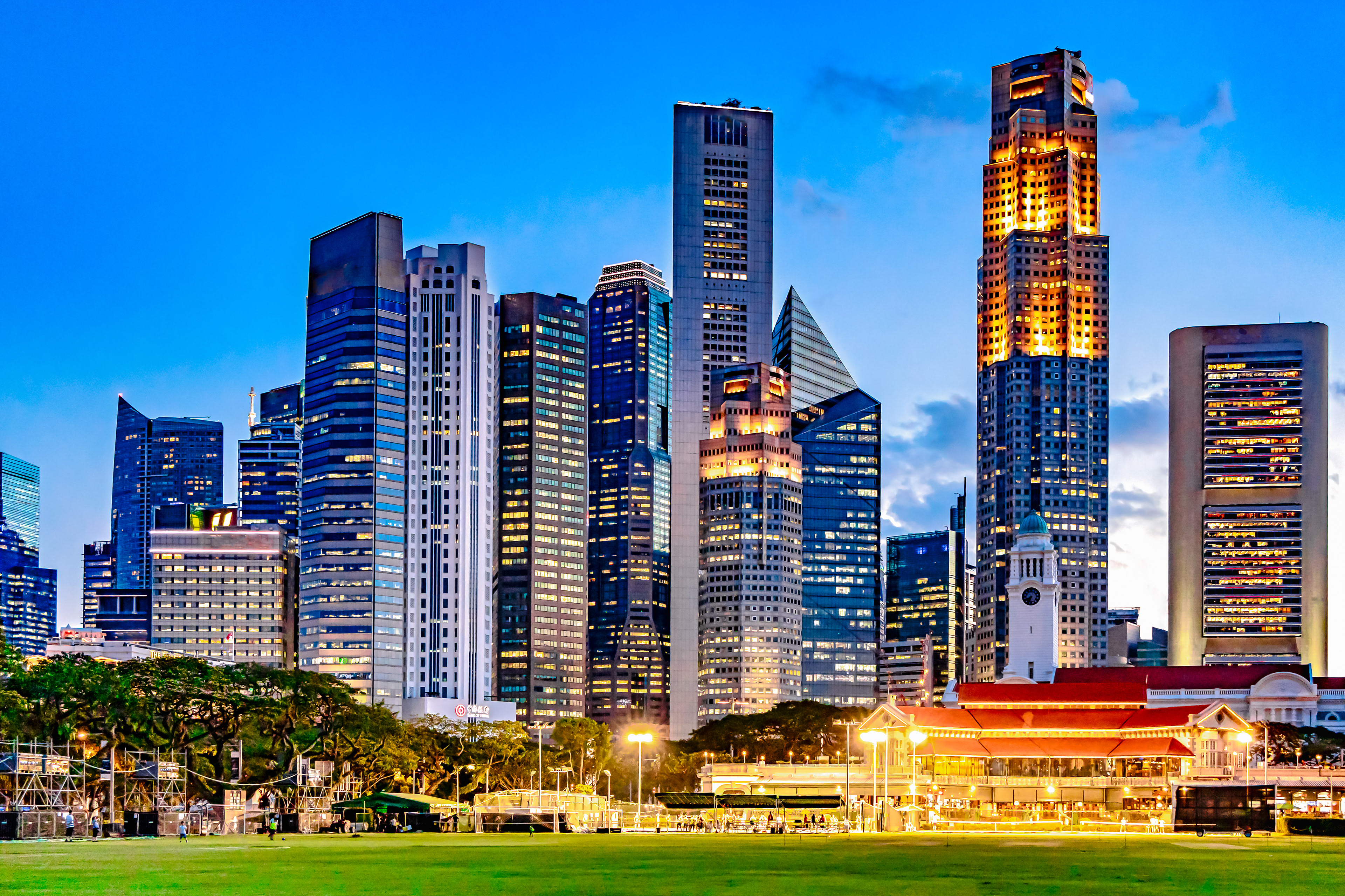 Padang und Central Business District