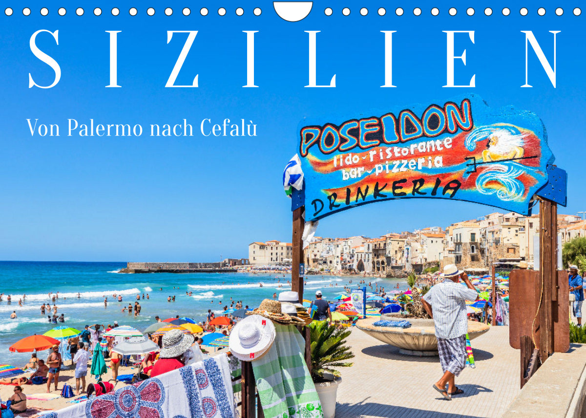 Kalender 2024 - Sizilien - Von Palermo nach Cefalù