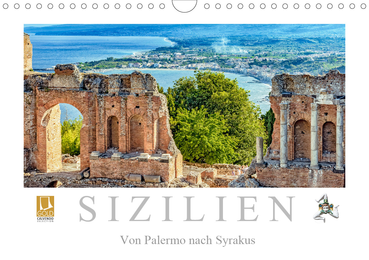 Kalender 2024 - Sizilien - Von Palermo nach Syrakus