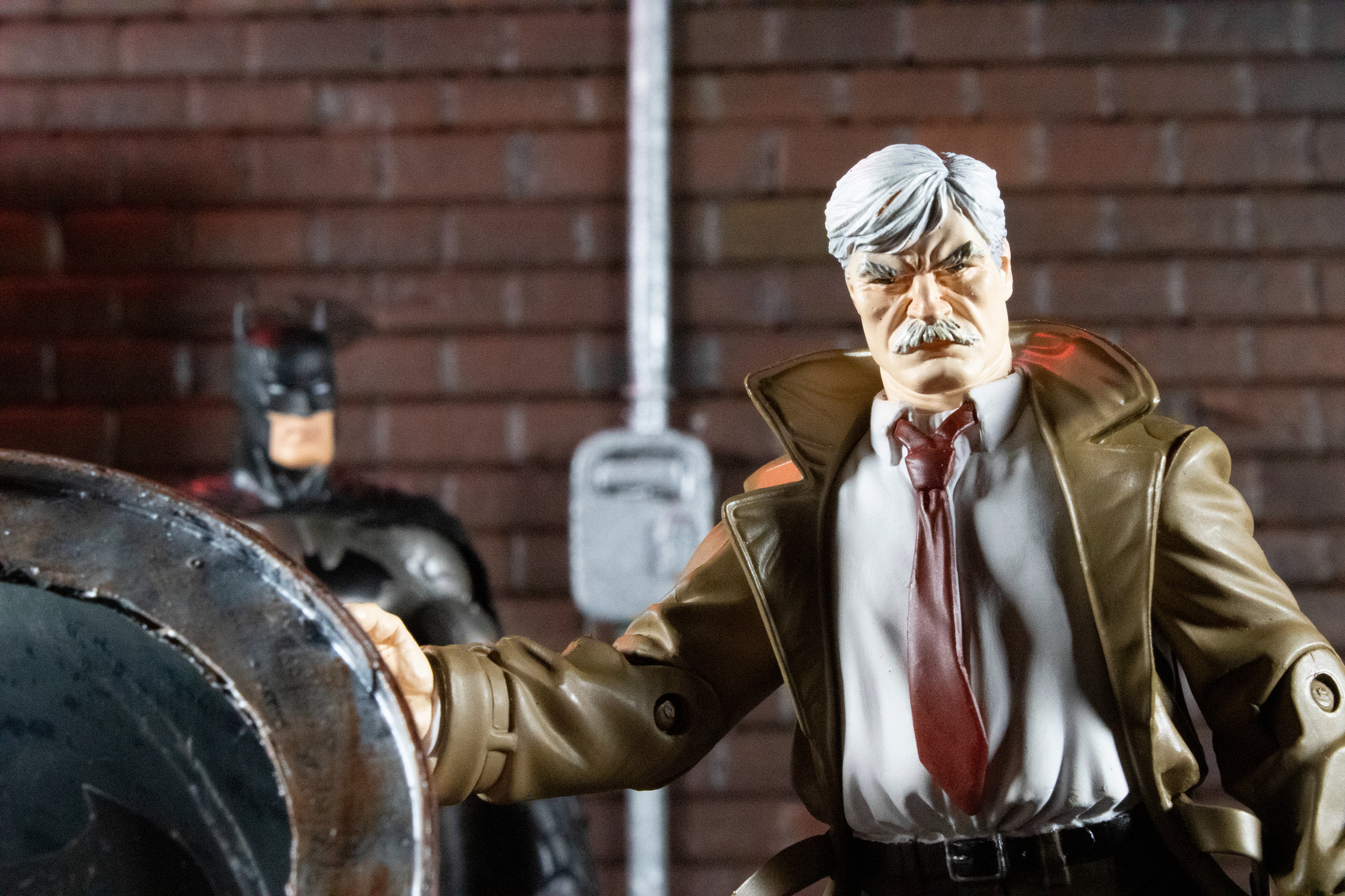 The Commissioner and the Bat I / Digital Photography / 02/22/2021