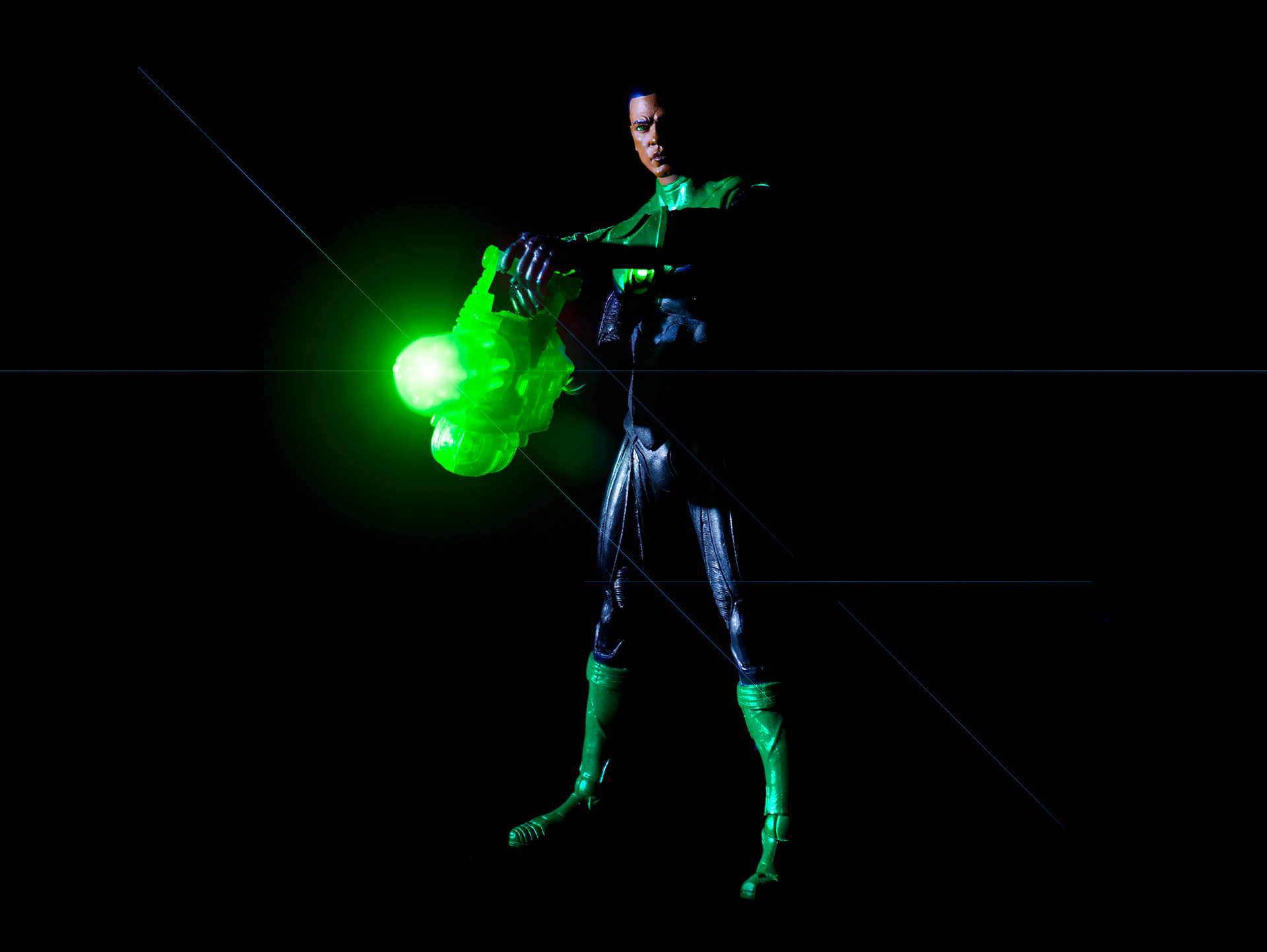 Green Lantern "John Stewart" / Digital Photography / 09/23/2024