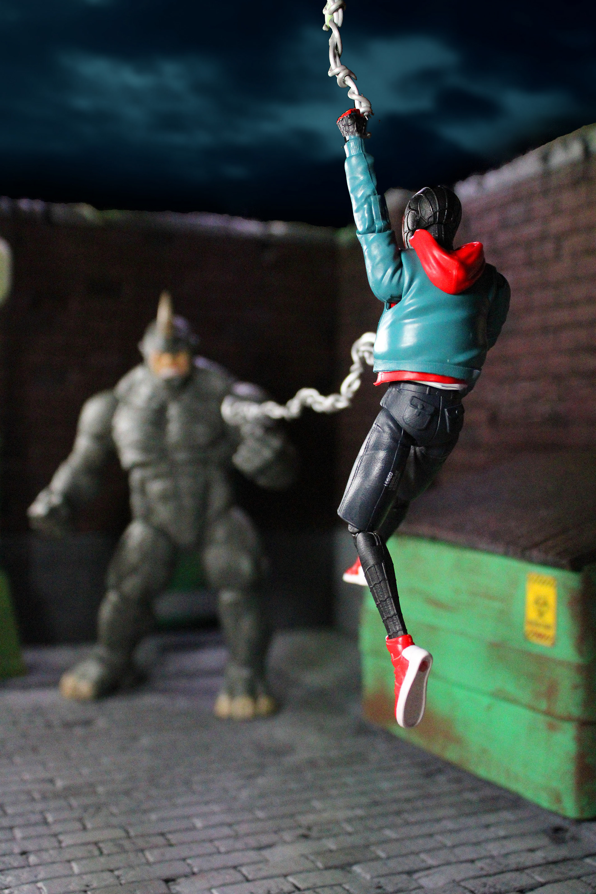 Web-Slinger vs. The Rhino / Digital Photography / 02-26-2021