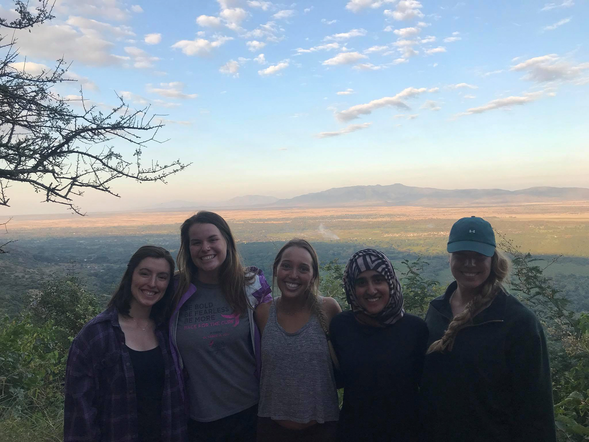 camping on safari