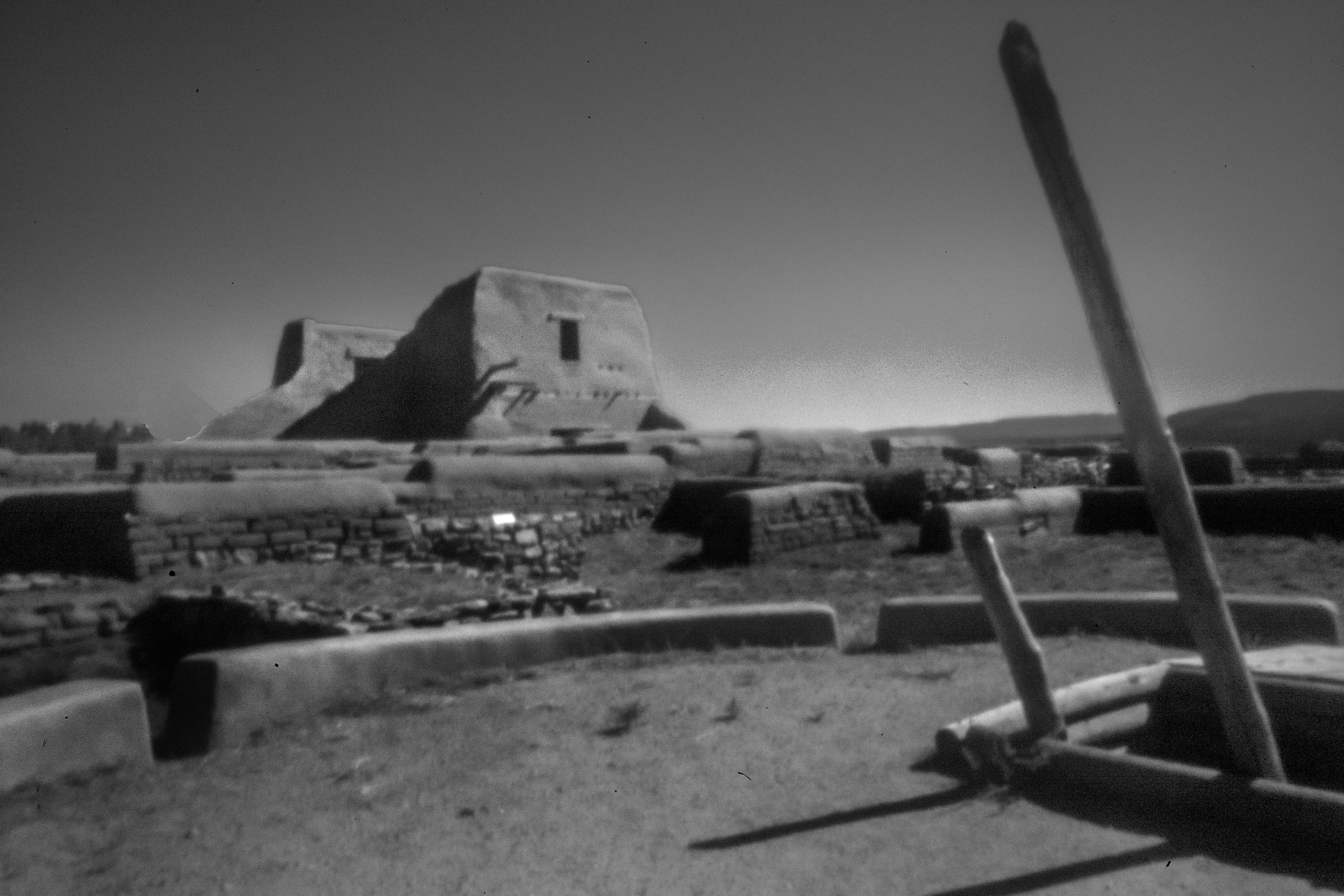 Pecos through a pinhole