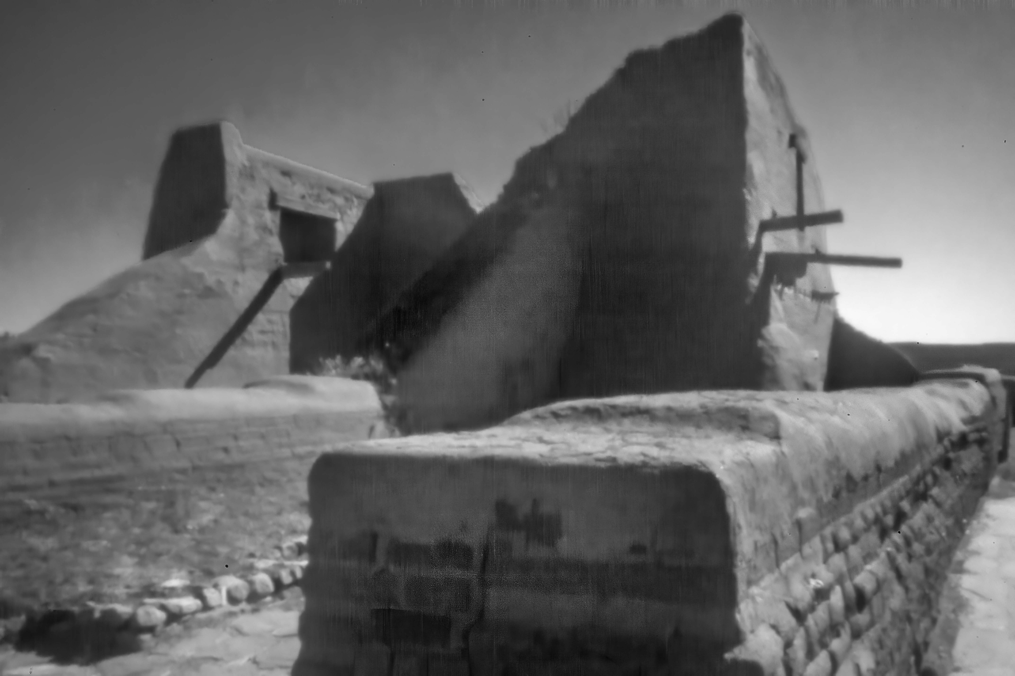 Pecos through a pinhole