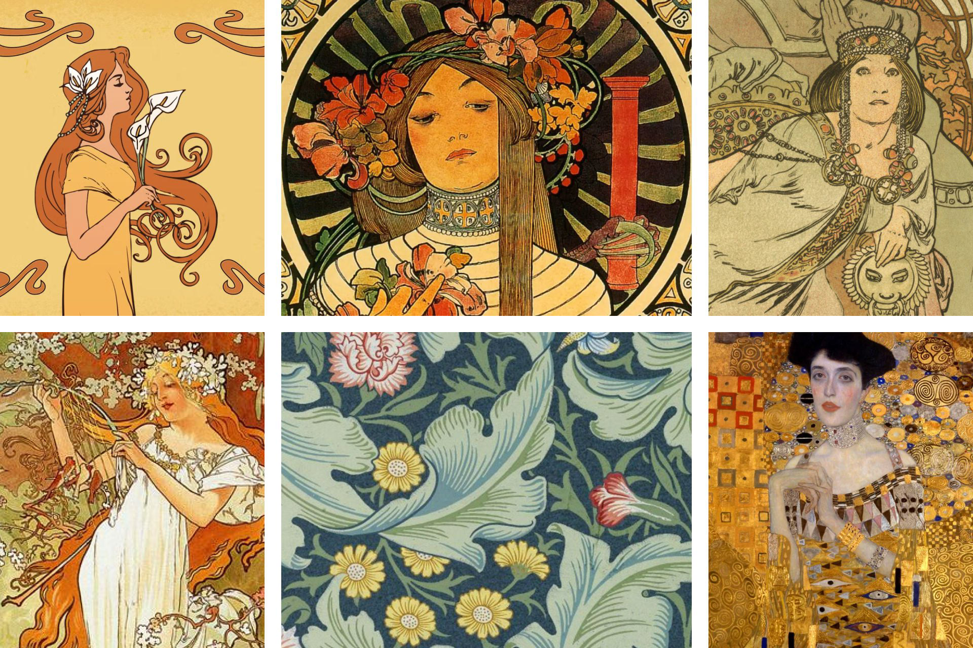 Mood board inspiration.
