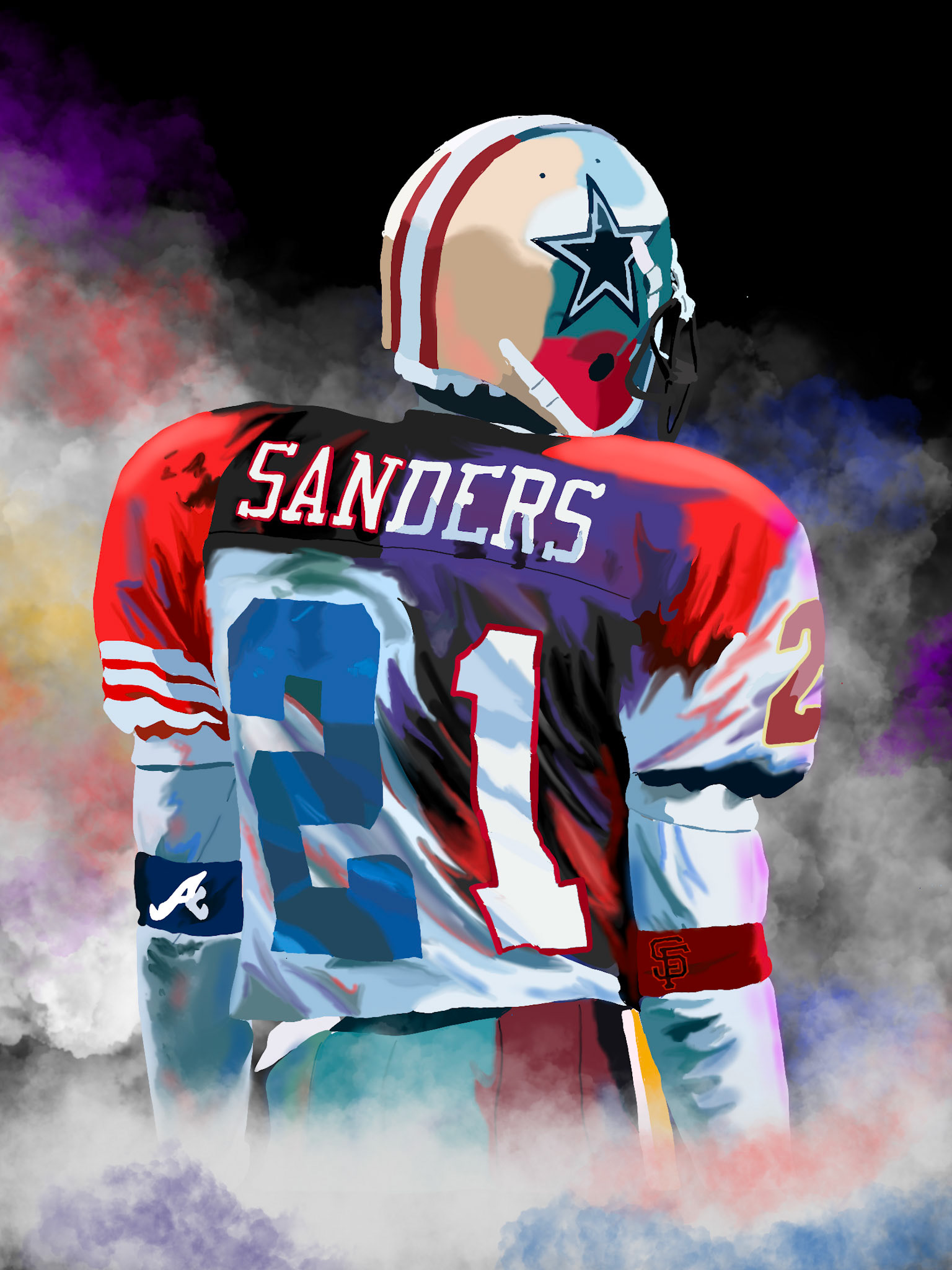 Deion Sanders Jersey Blend
