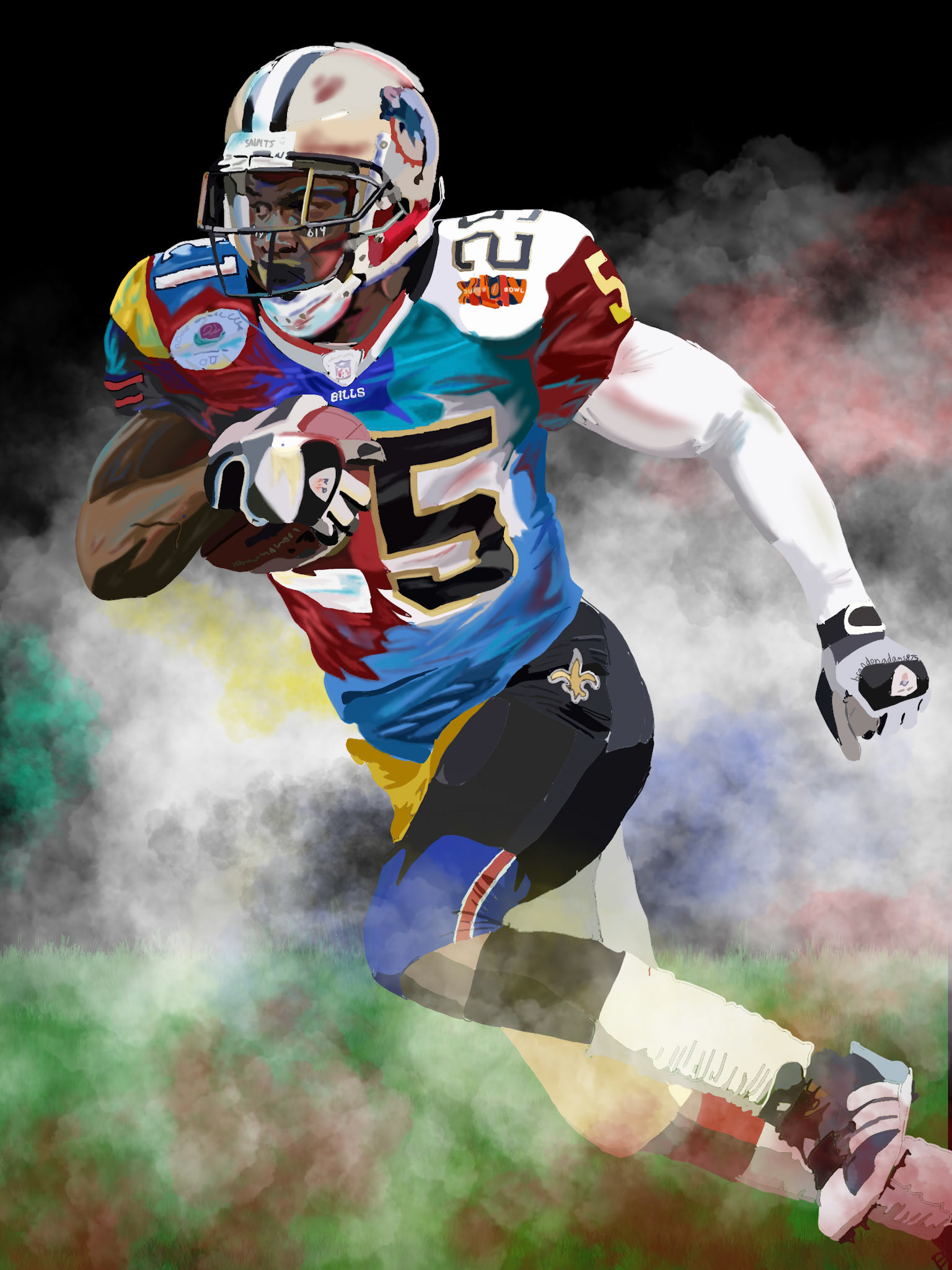 Reggie Bush Jersey Blend