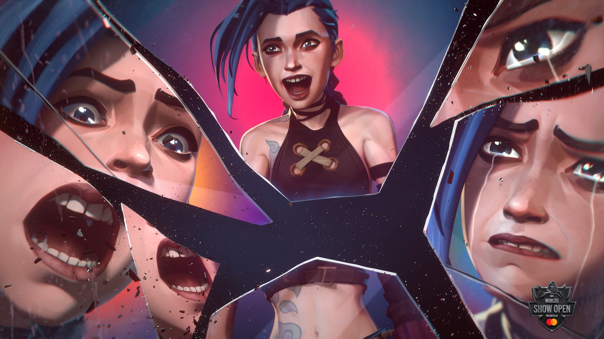 Tv Show Arcane Jinx League Of Legends Matte Finish Poster Paper