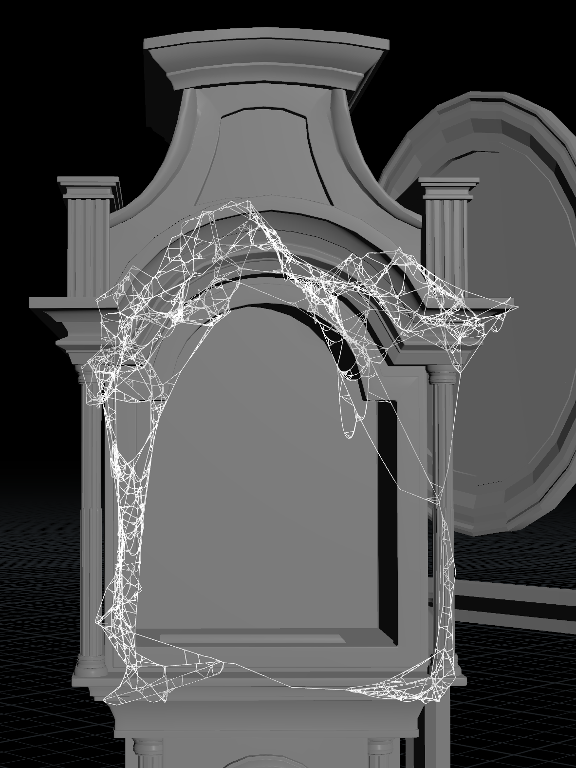 Clock web tool demo (Houdini)