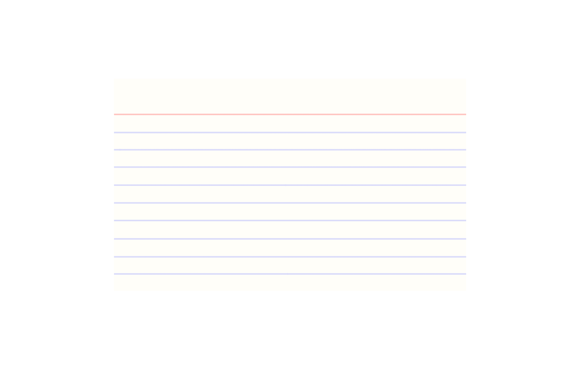 Notecard