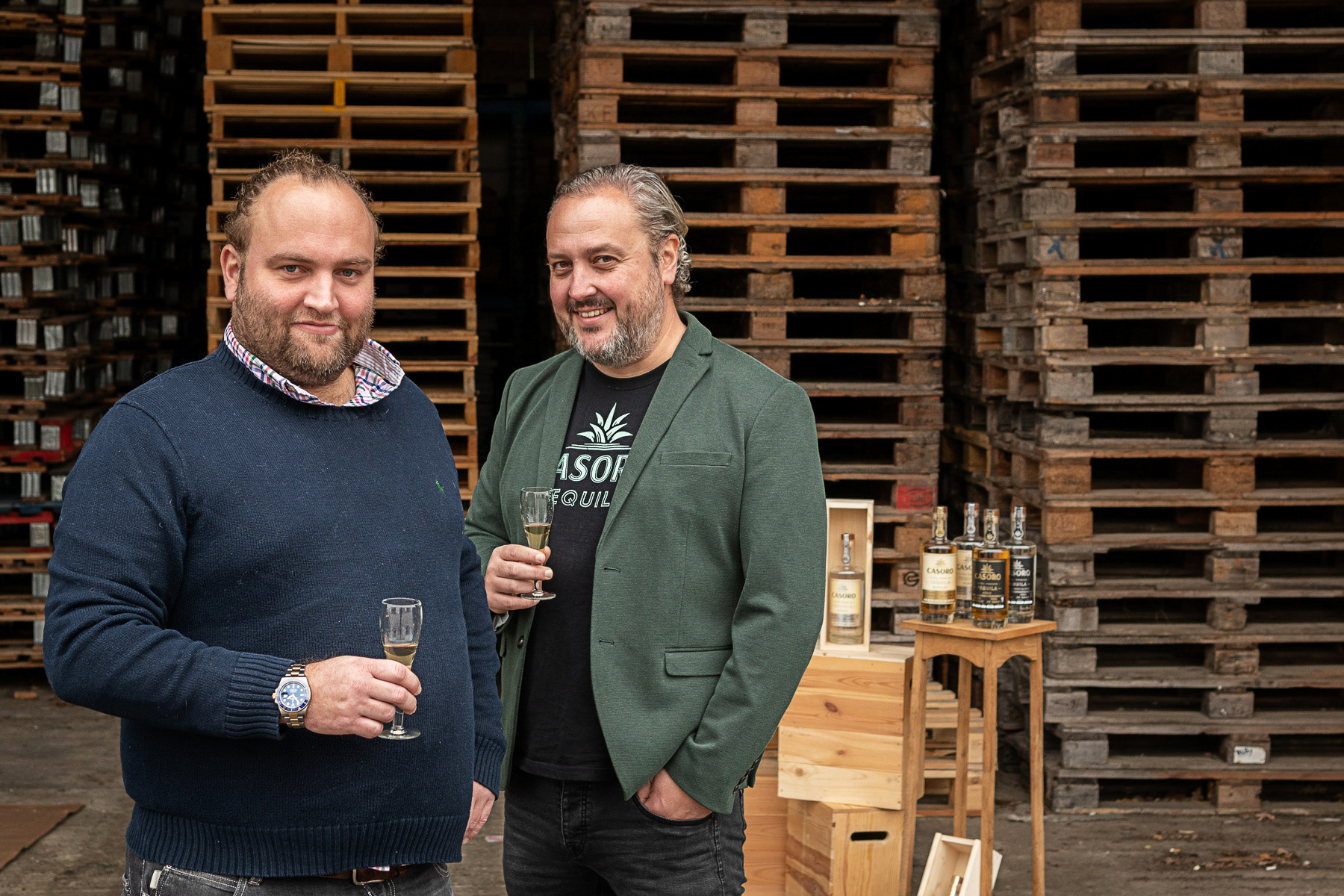 2 Belgen lanceren eigen Tequila, Casoro.