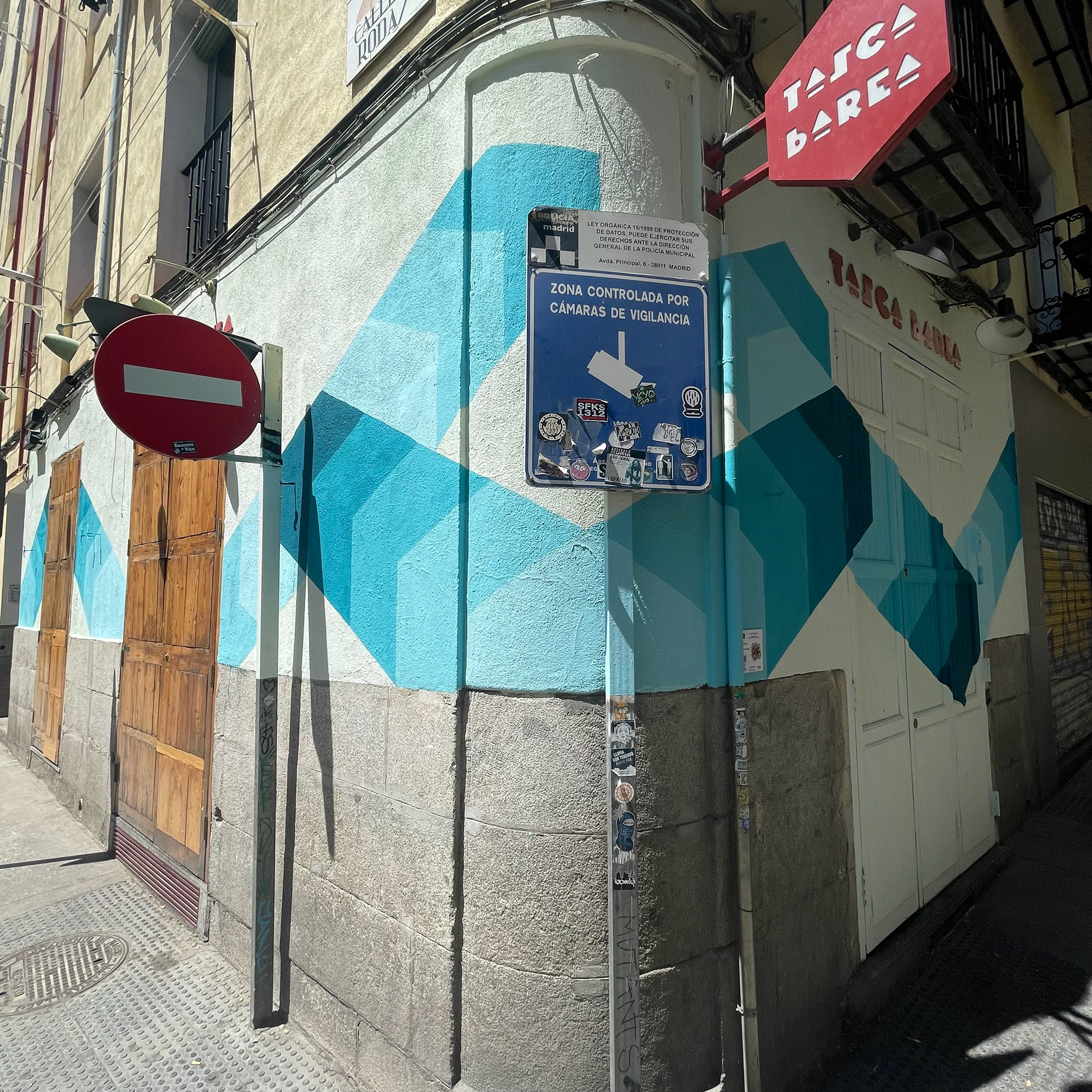 Tasca Barea, C.A.L.L.E. 2023 Street Art Festival, Madrid, Spain