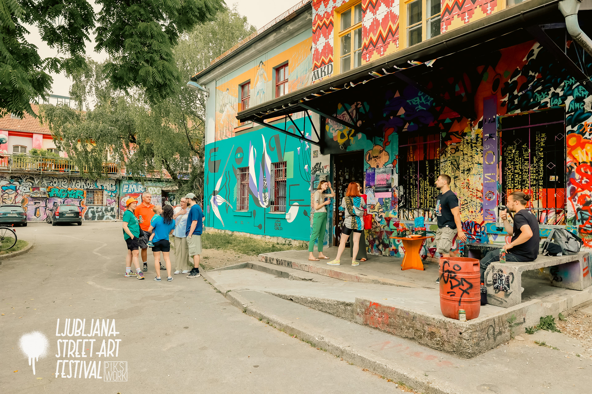 EVOLVE Mural, Ljubljana Street Art Festival 2023