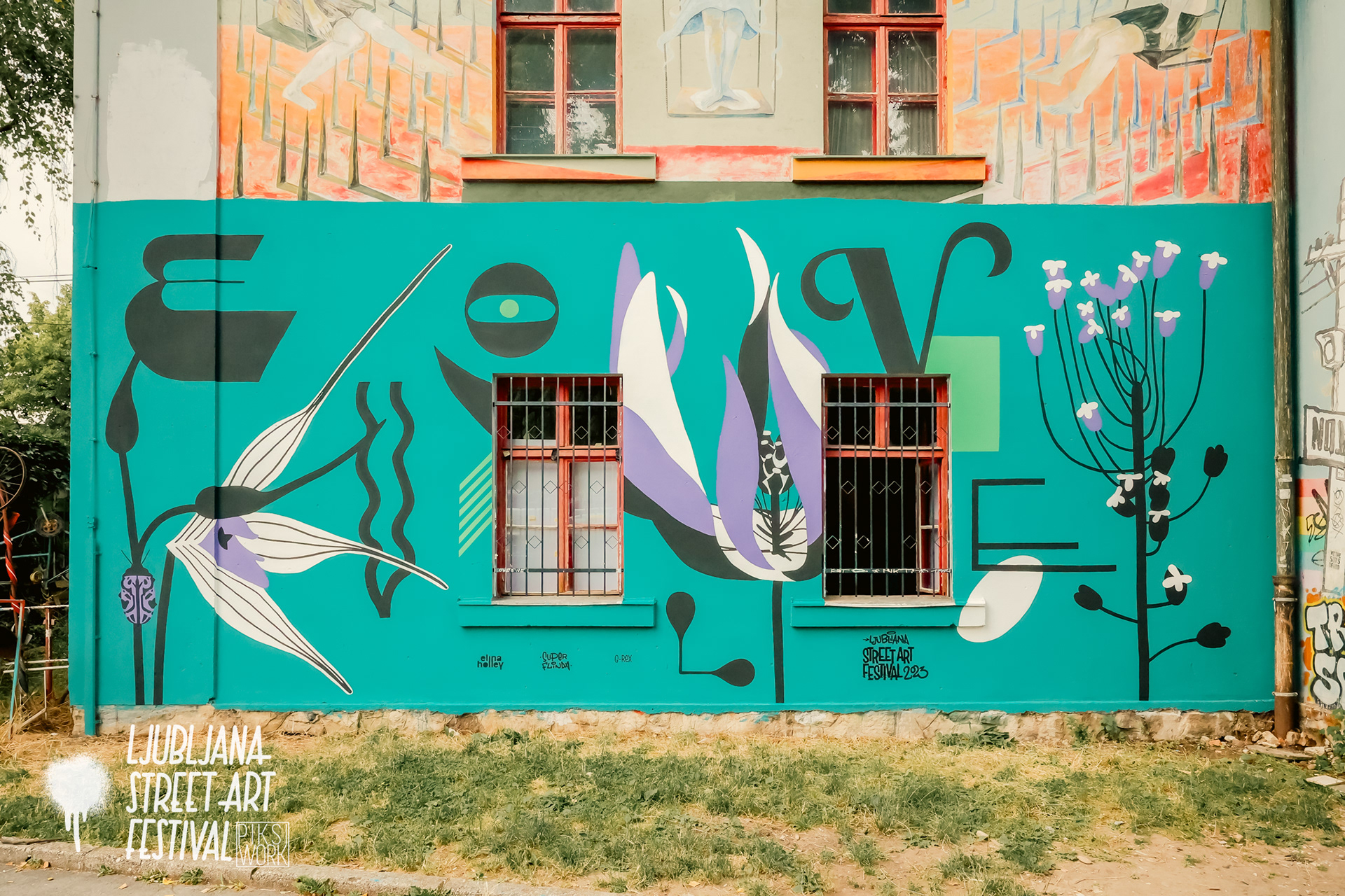 EVOLVE Mural, Ljubljana Street Art Festival 2023