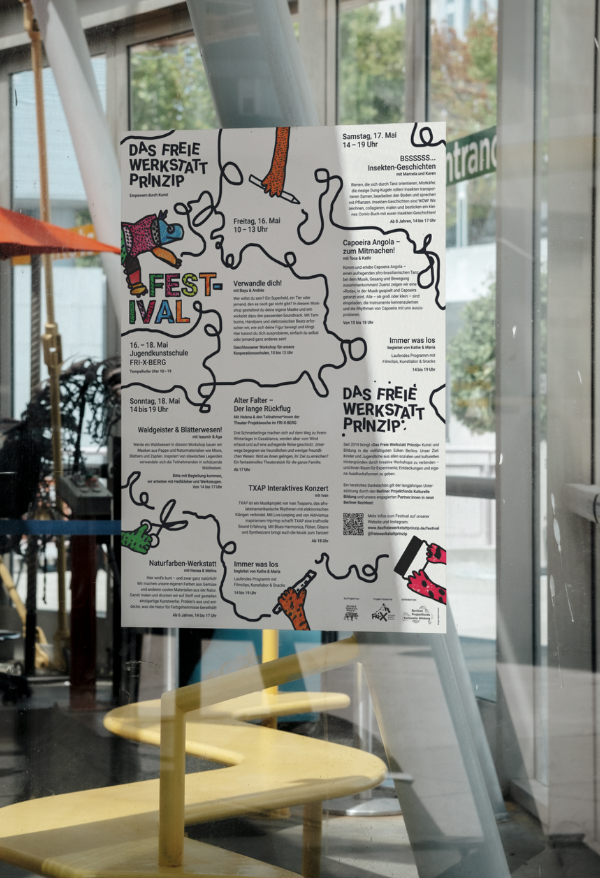 Branding for »Das freie Werkstatt Prinzip« | 2025